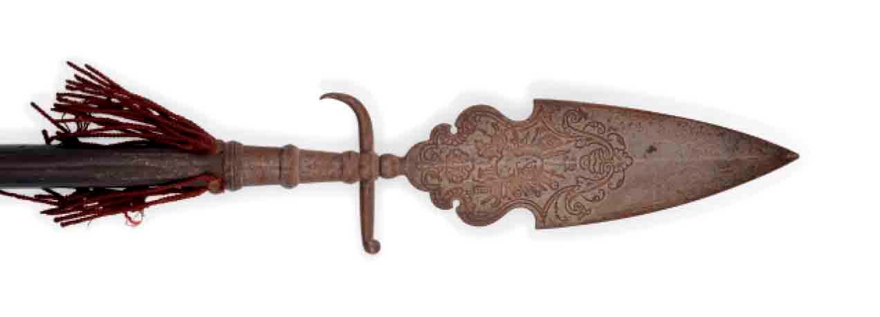 AN OFFICER'S SPONTOON