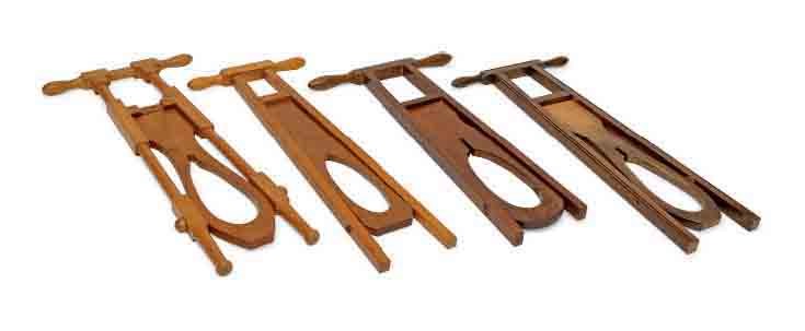 FOUR BOOTJACKS