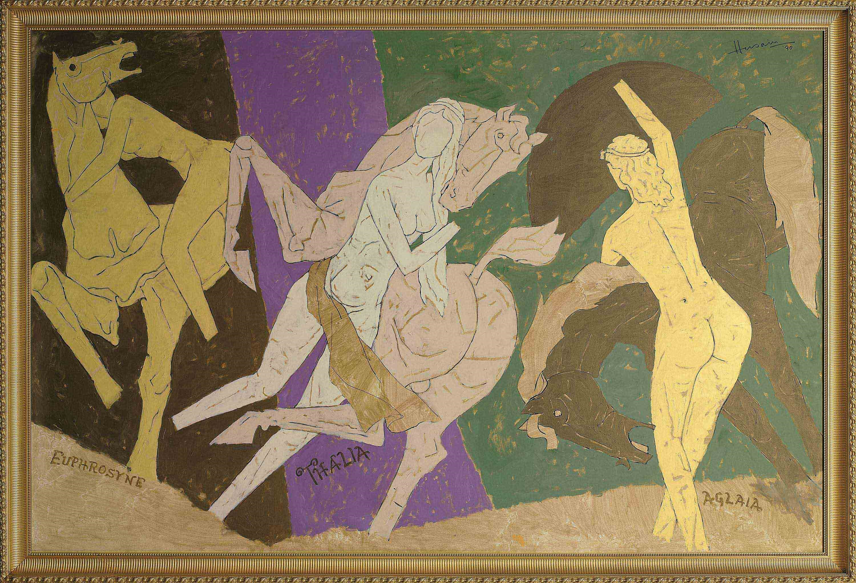 MAQBOOL FIDA HUSAIN (1915-2011)