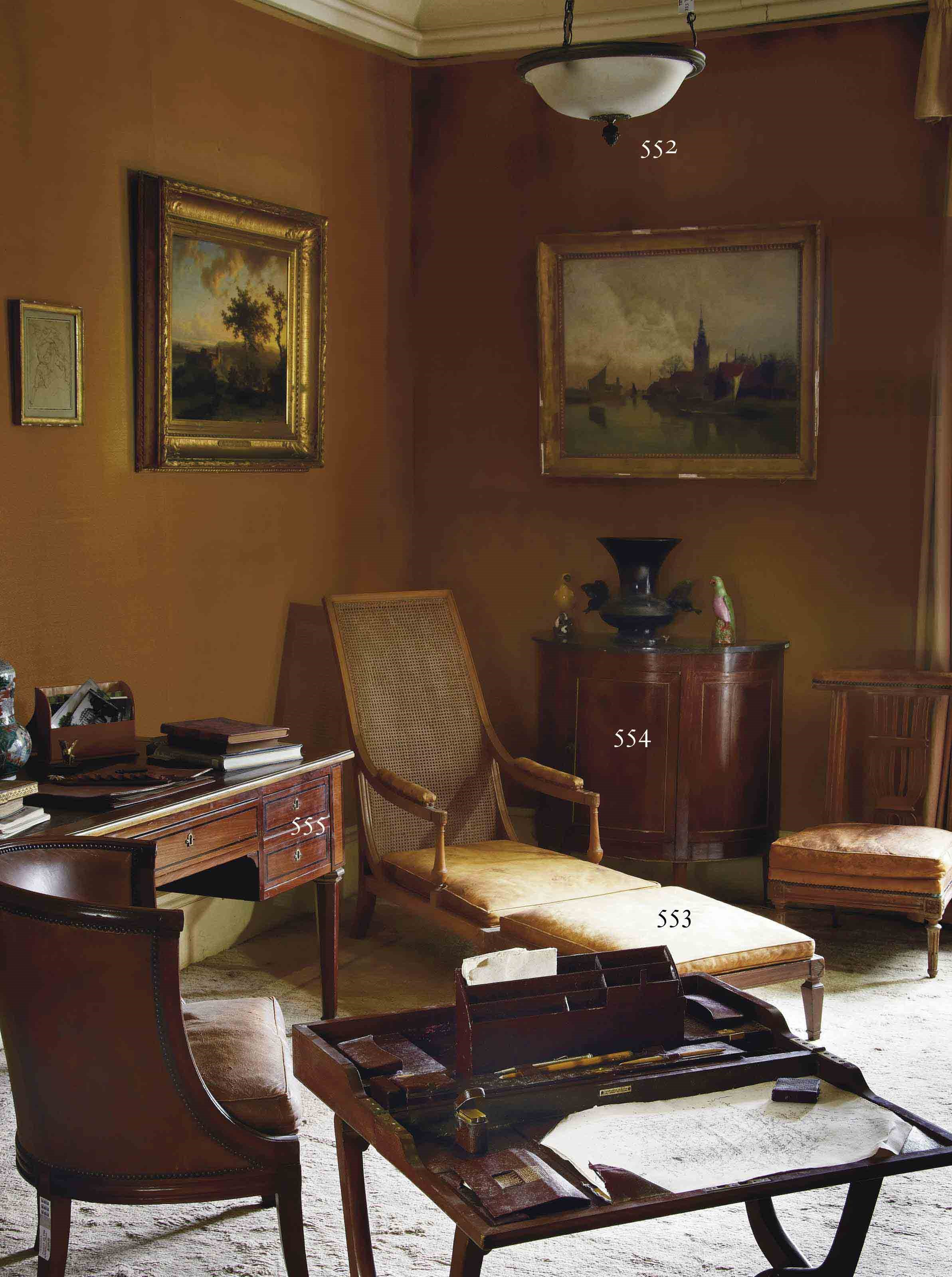 CHAISE LONGUE BRISEE DU XXEME SIECLE