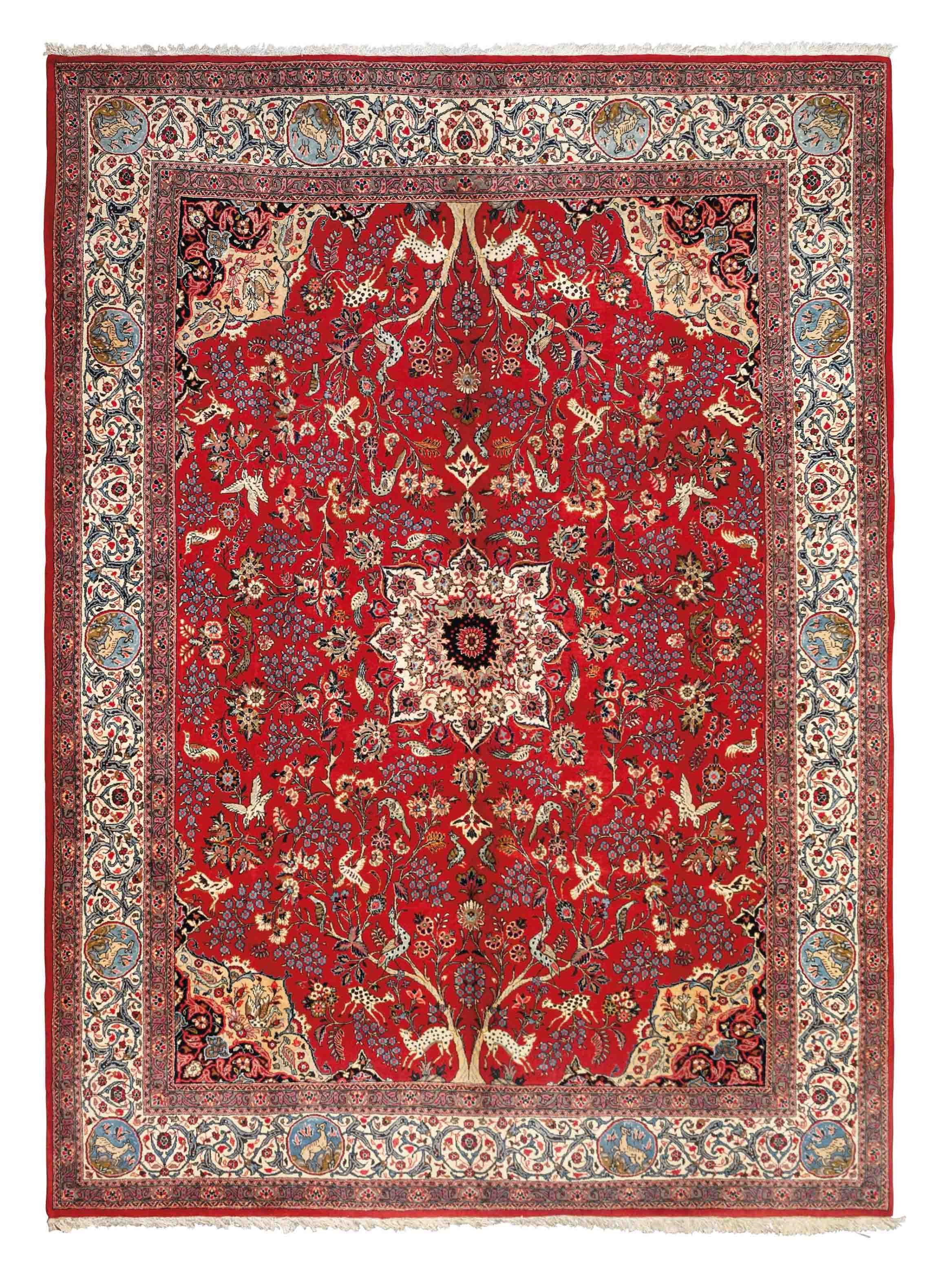 A fine Sarouk carpet