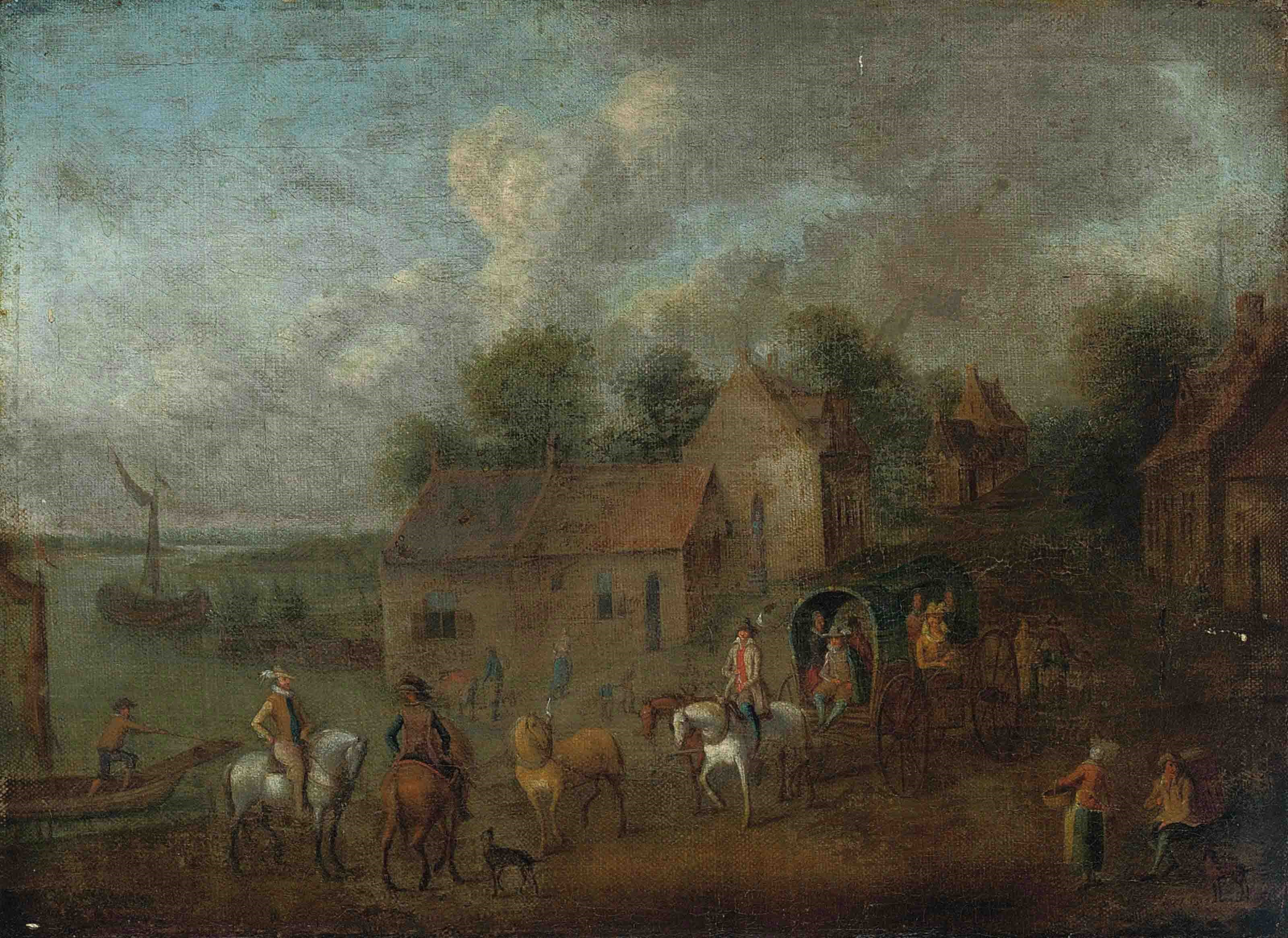 Circle of Theobald Michau (Doornik 1676-1765 Antwerp)