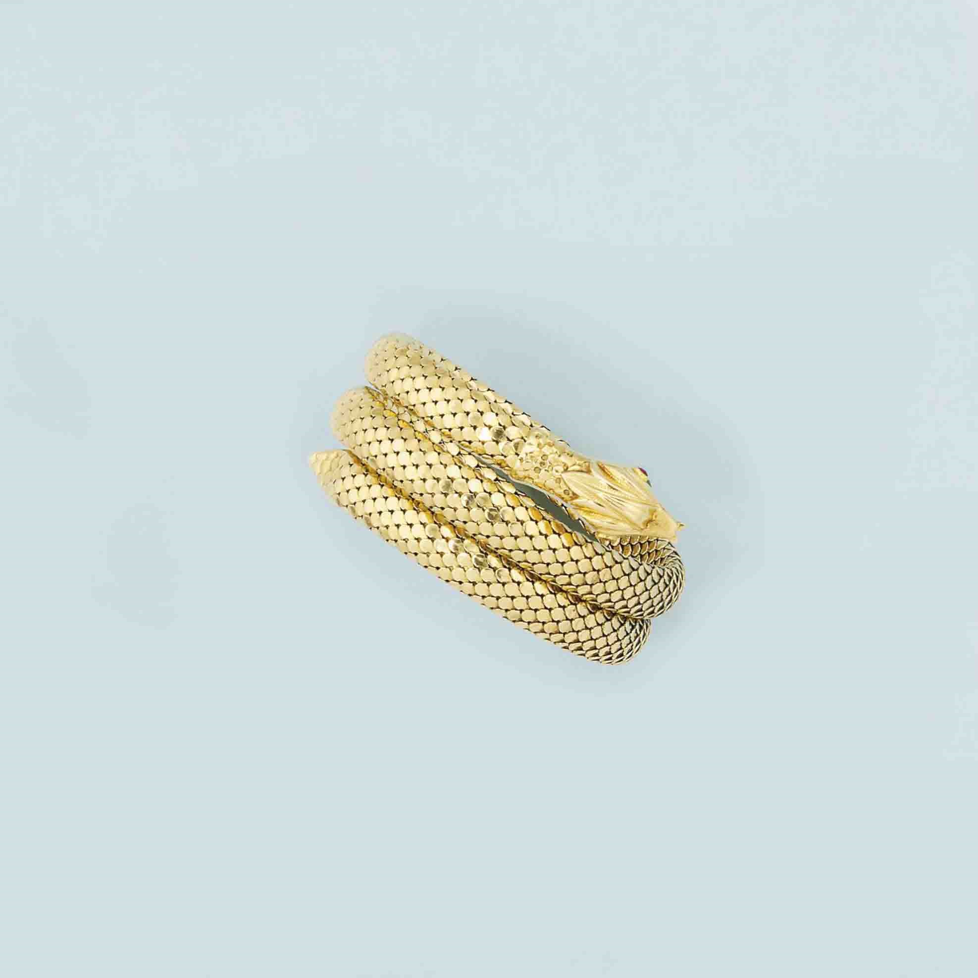 A serpent bracelet
