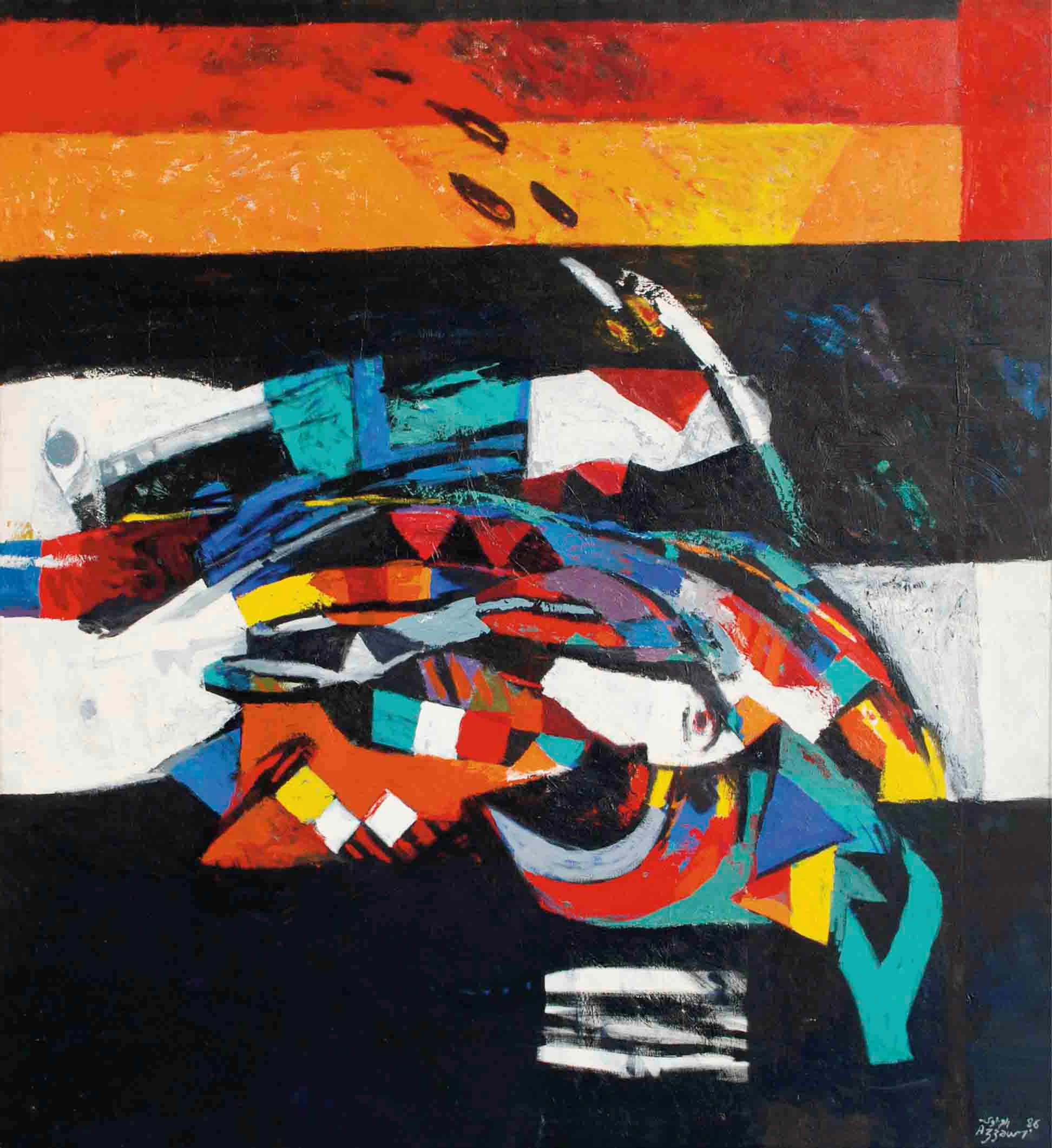 Dia Azzawi (Iraqi, b. 1939)