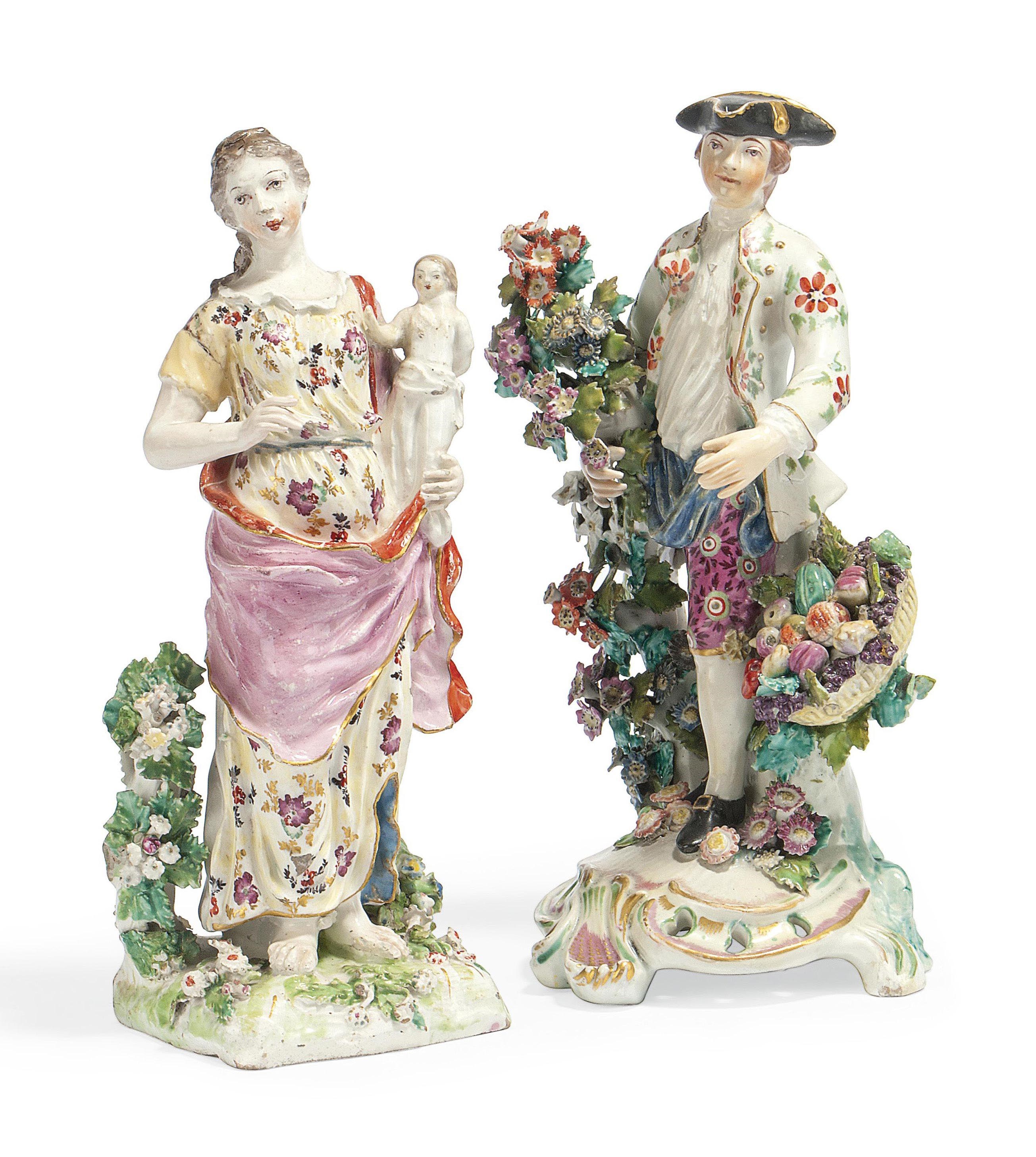 TWO BOW FIGURES