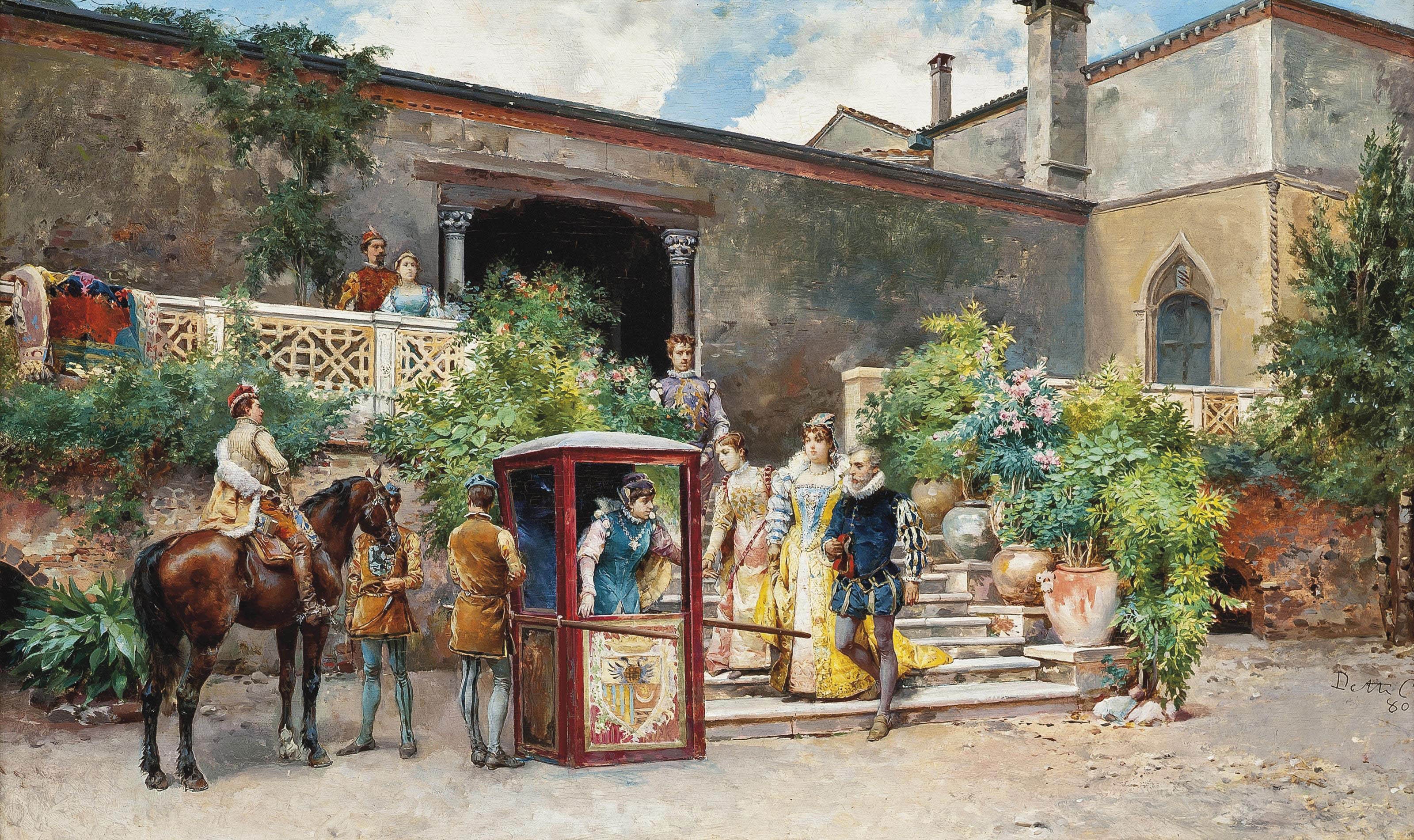 Cesare-Auguste Detti (Italian, 1847-1914)
