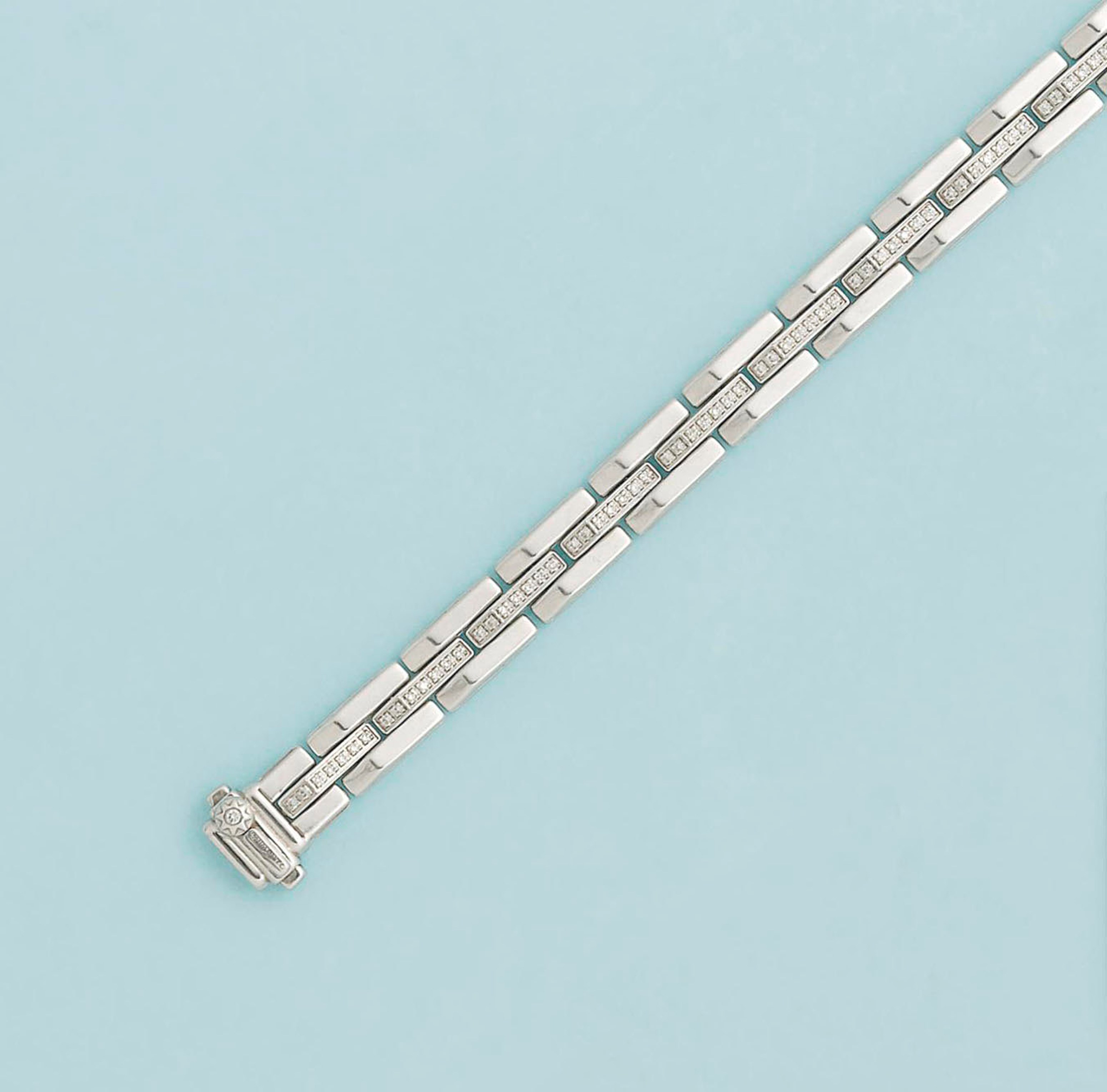A diamond bracelet