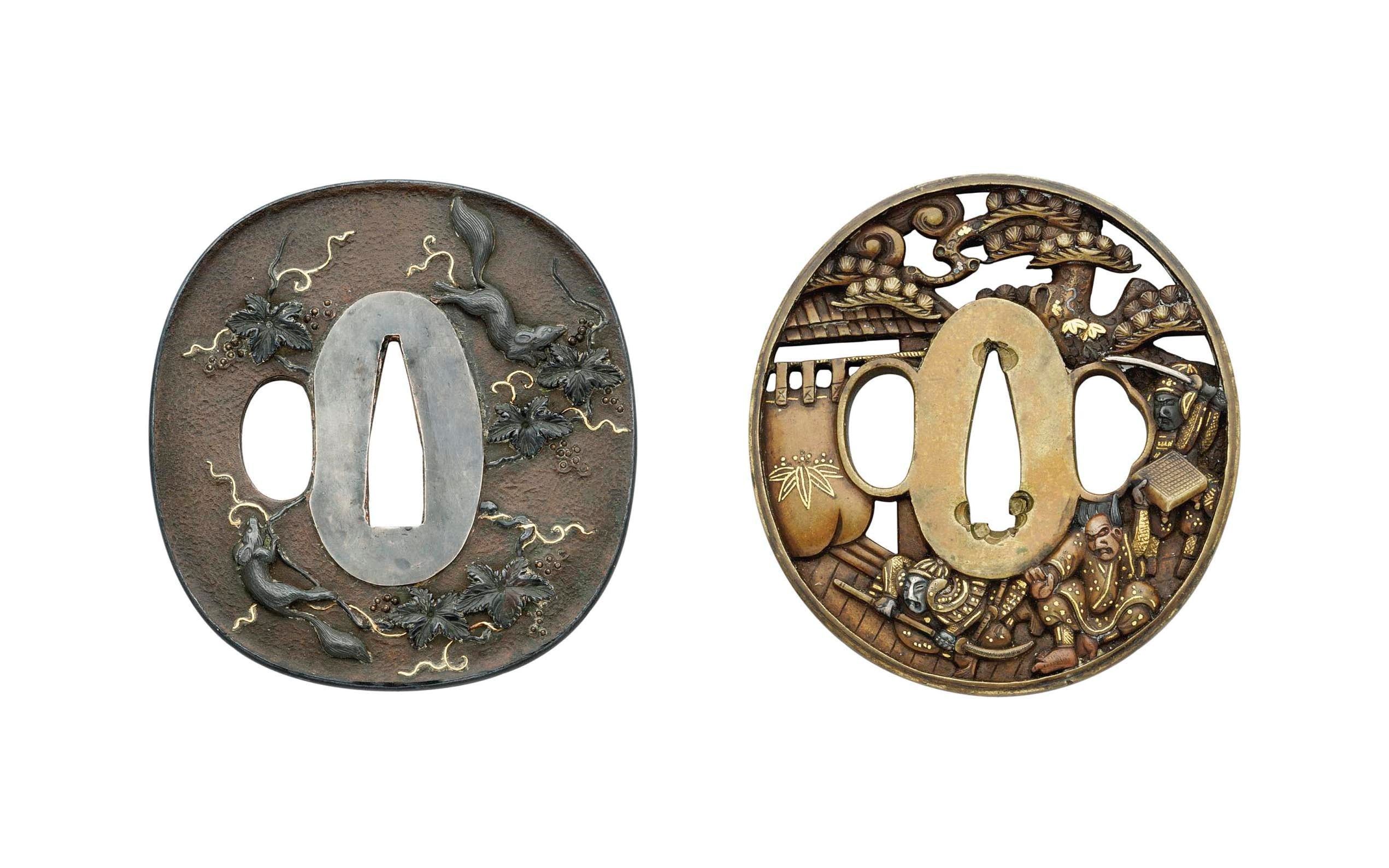 Two Tsuba