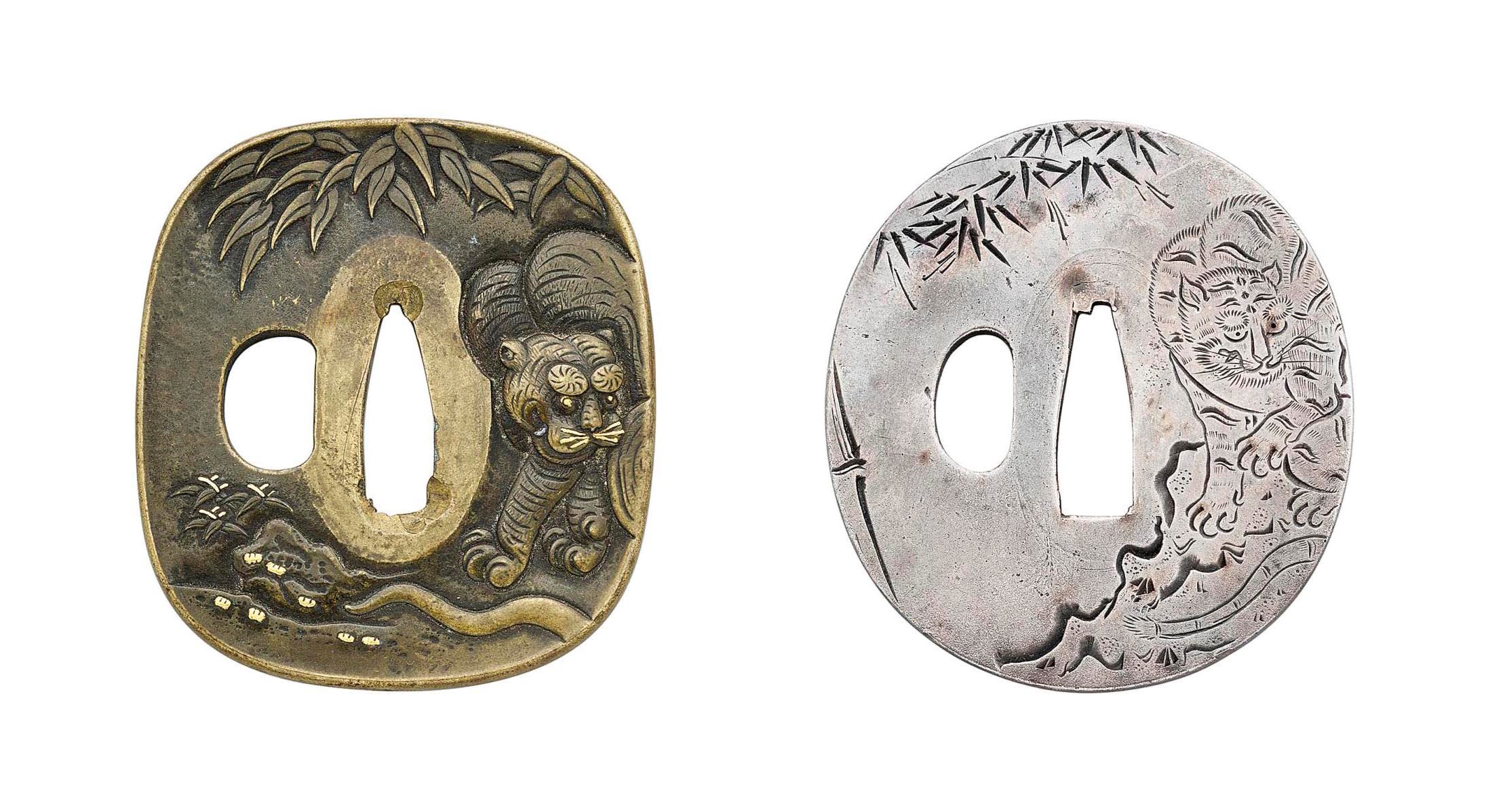 Two tsuba