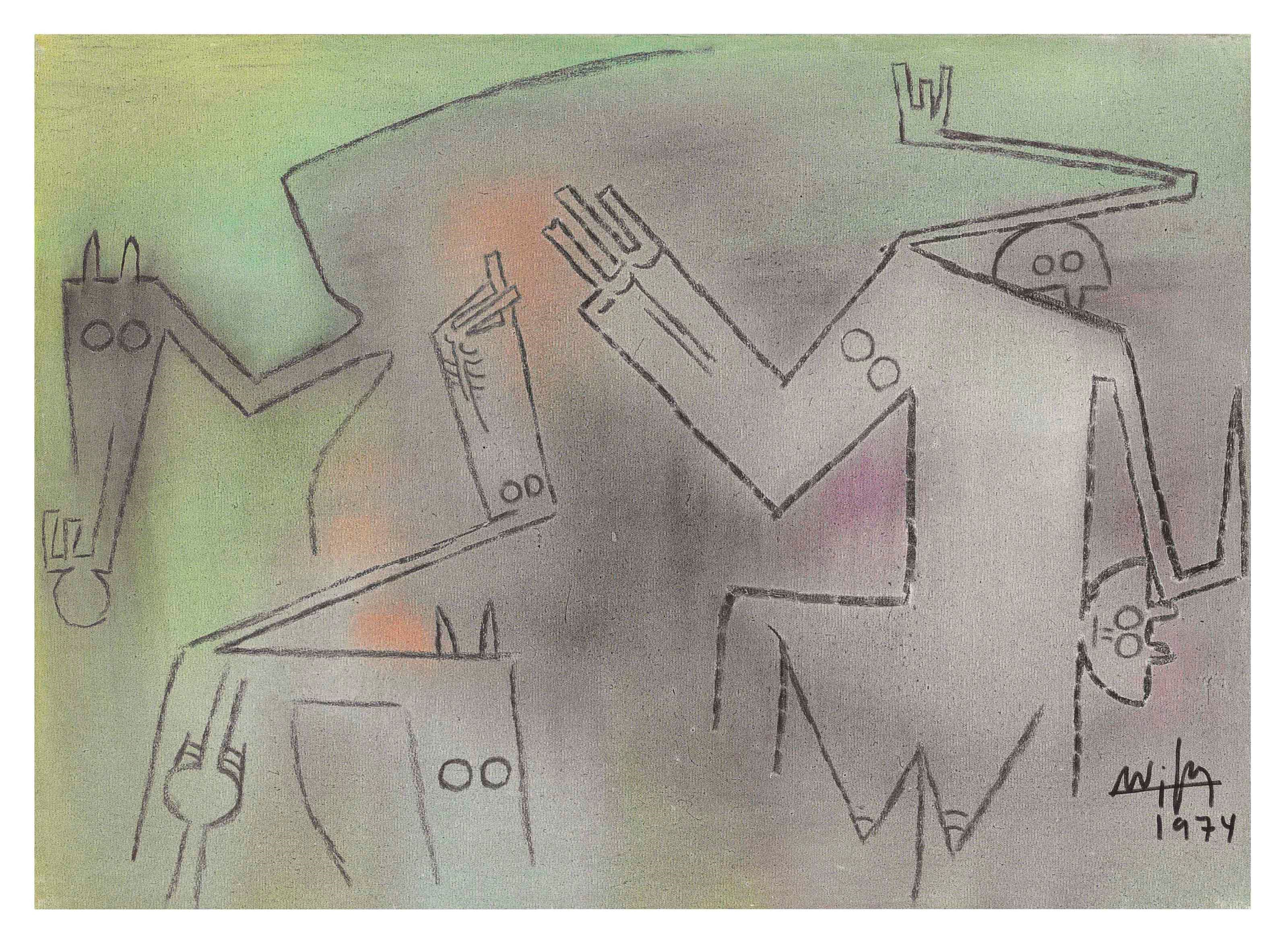 Wifredo Lam (Cuban 1902-1982)