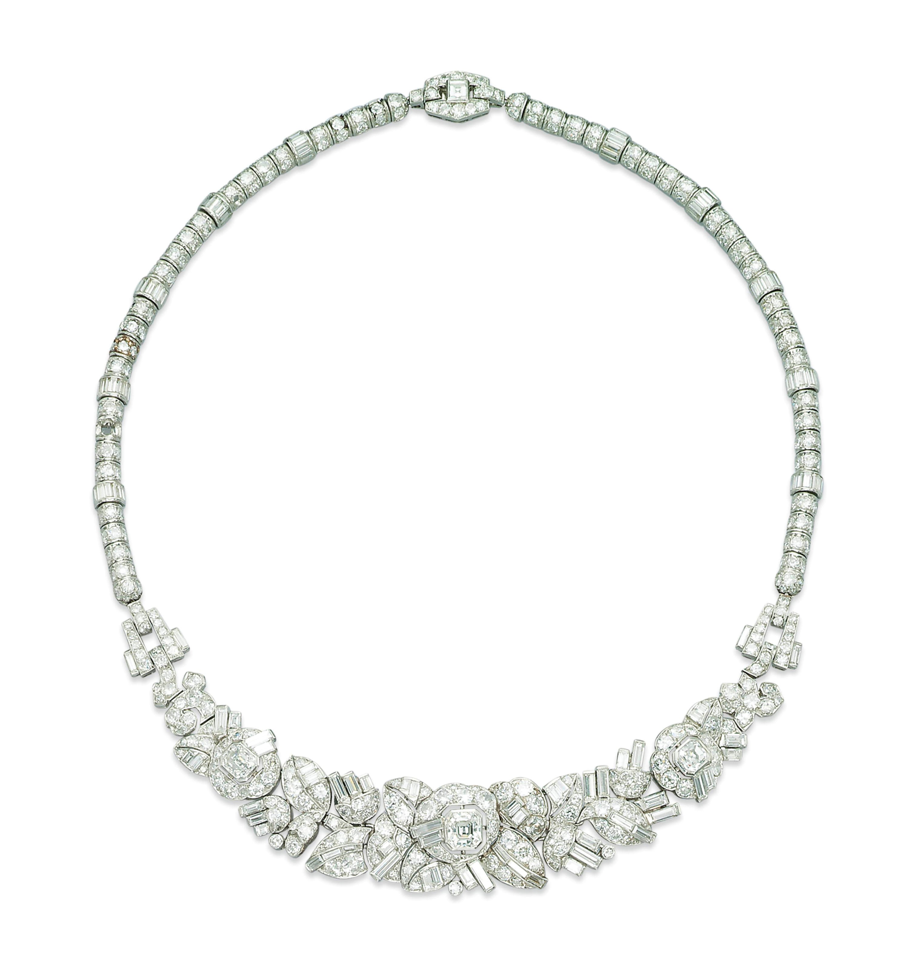 A DIAMOND NECKLACE
