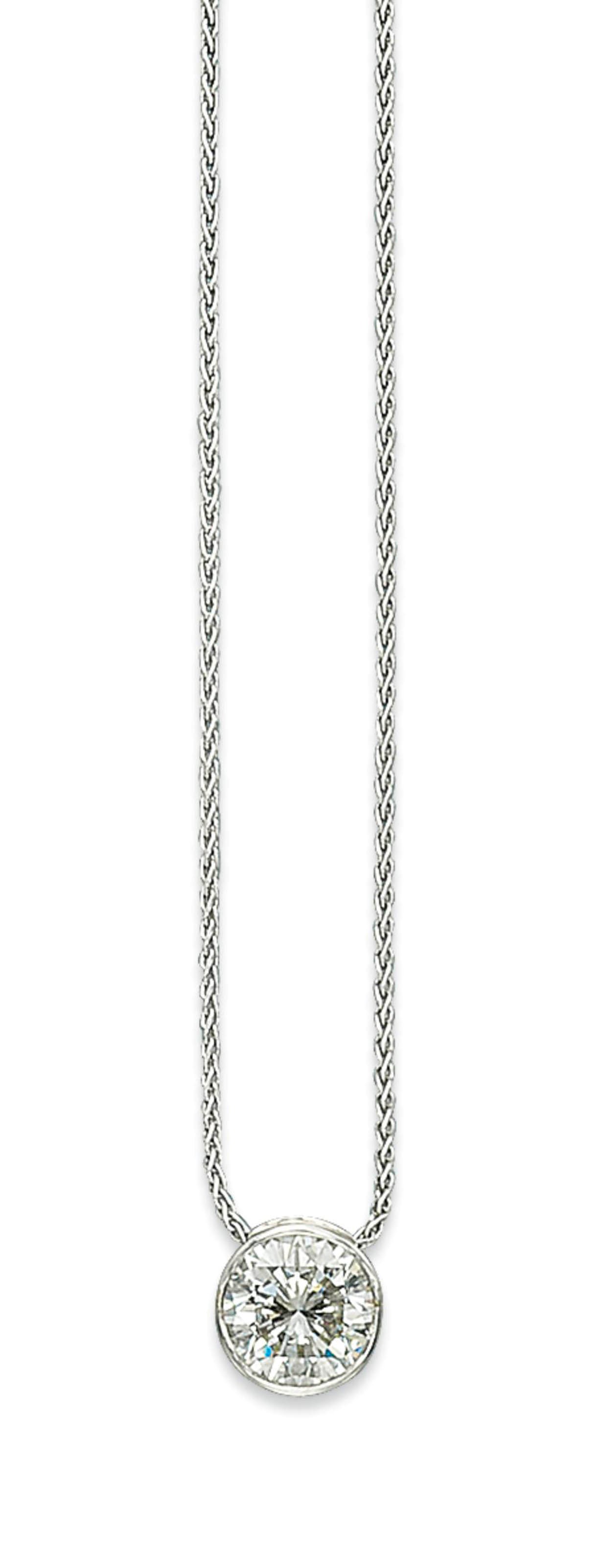A DIAMOND PENDANT