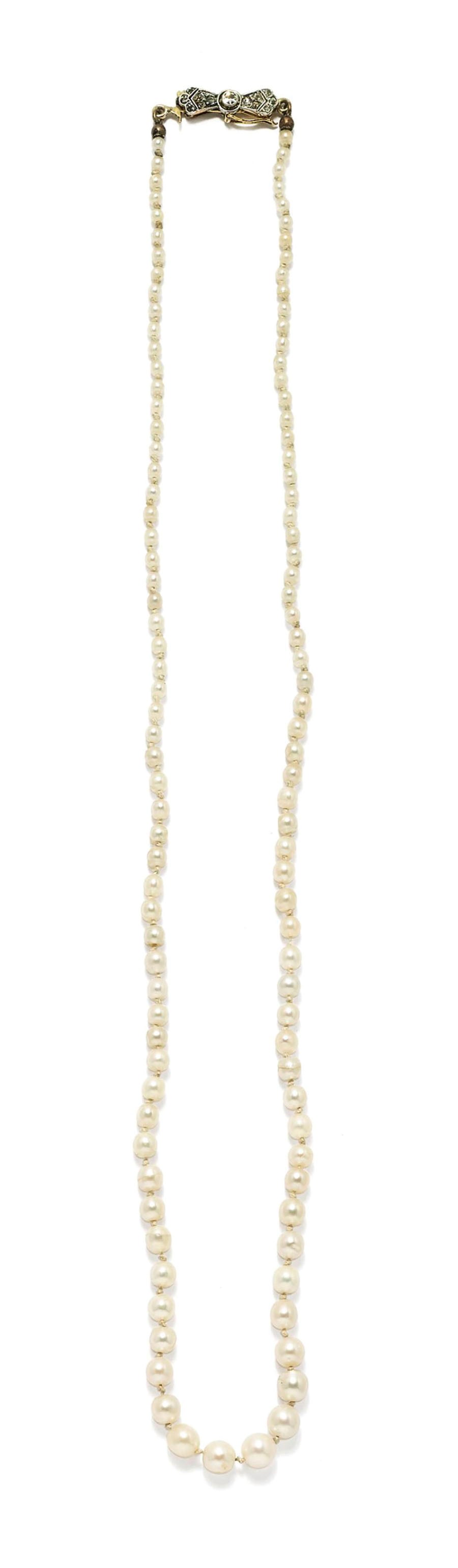 COLLANA IN PERLE NATURALI