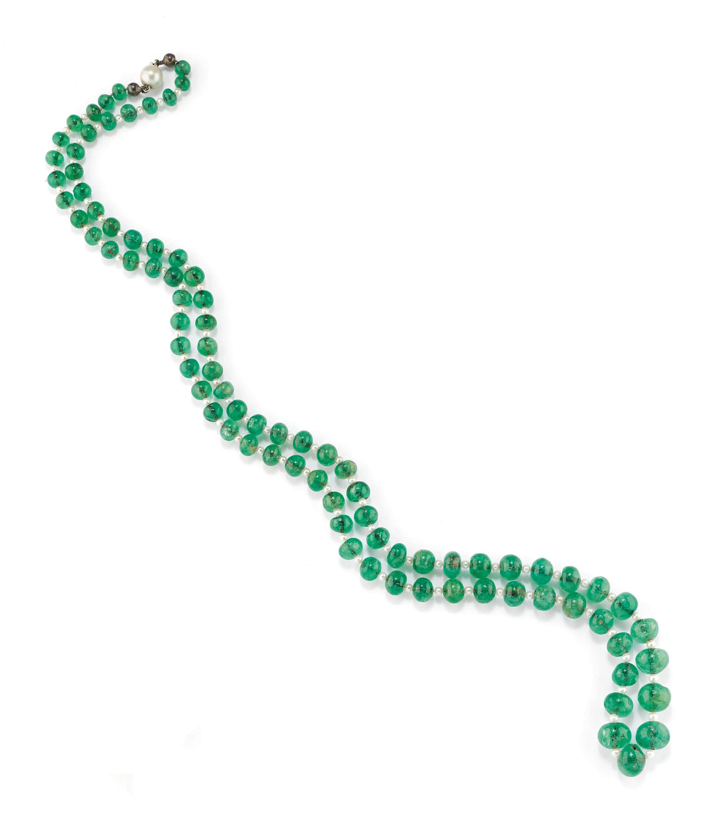COLLANA IN SMERALDI