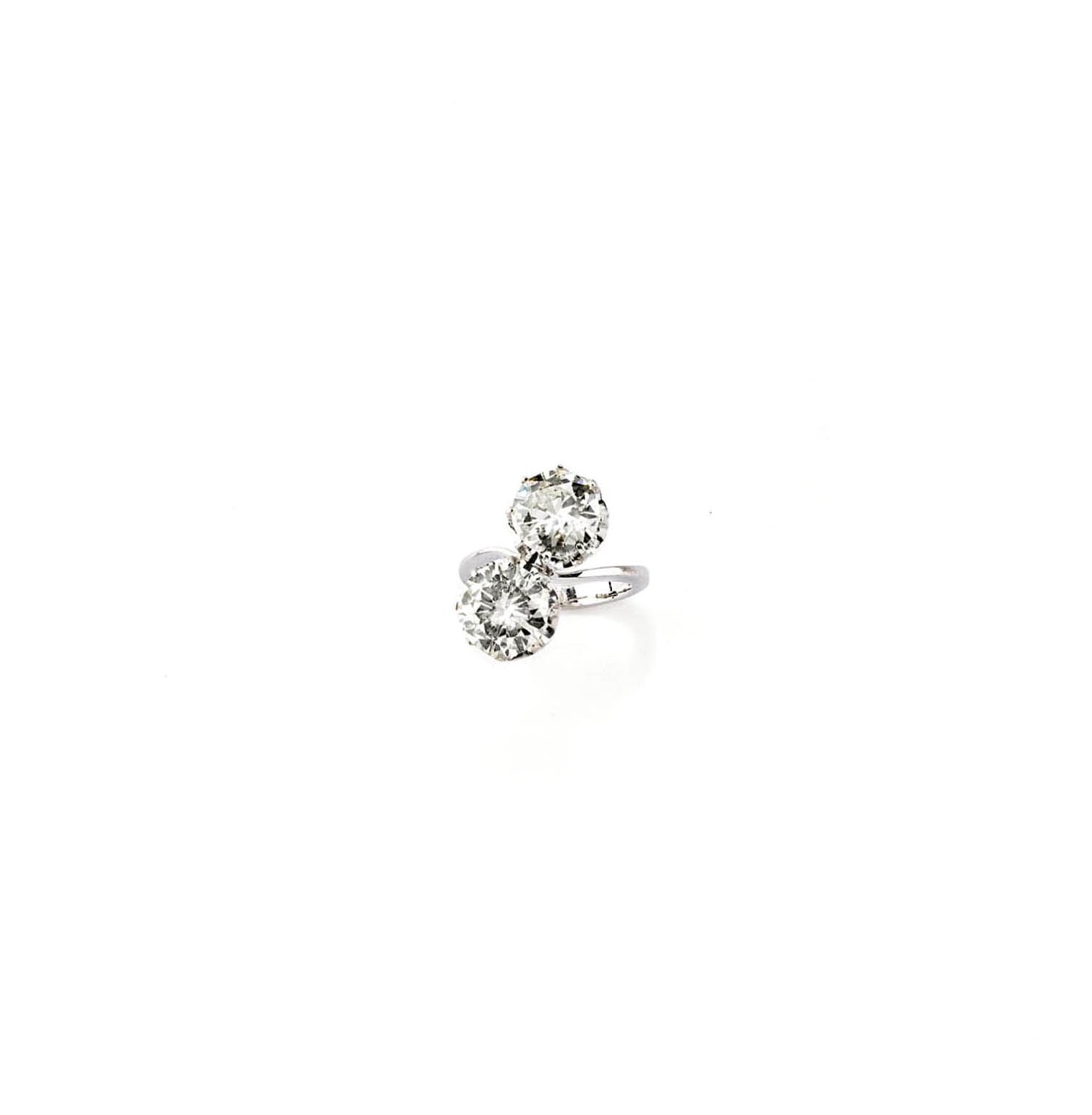 ANELLO CON DUE BRILLANTI