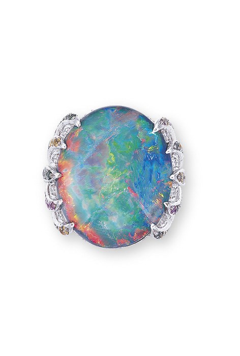 A MULTI-GEM RING