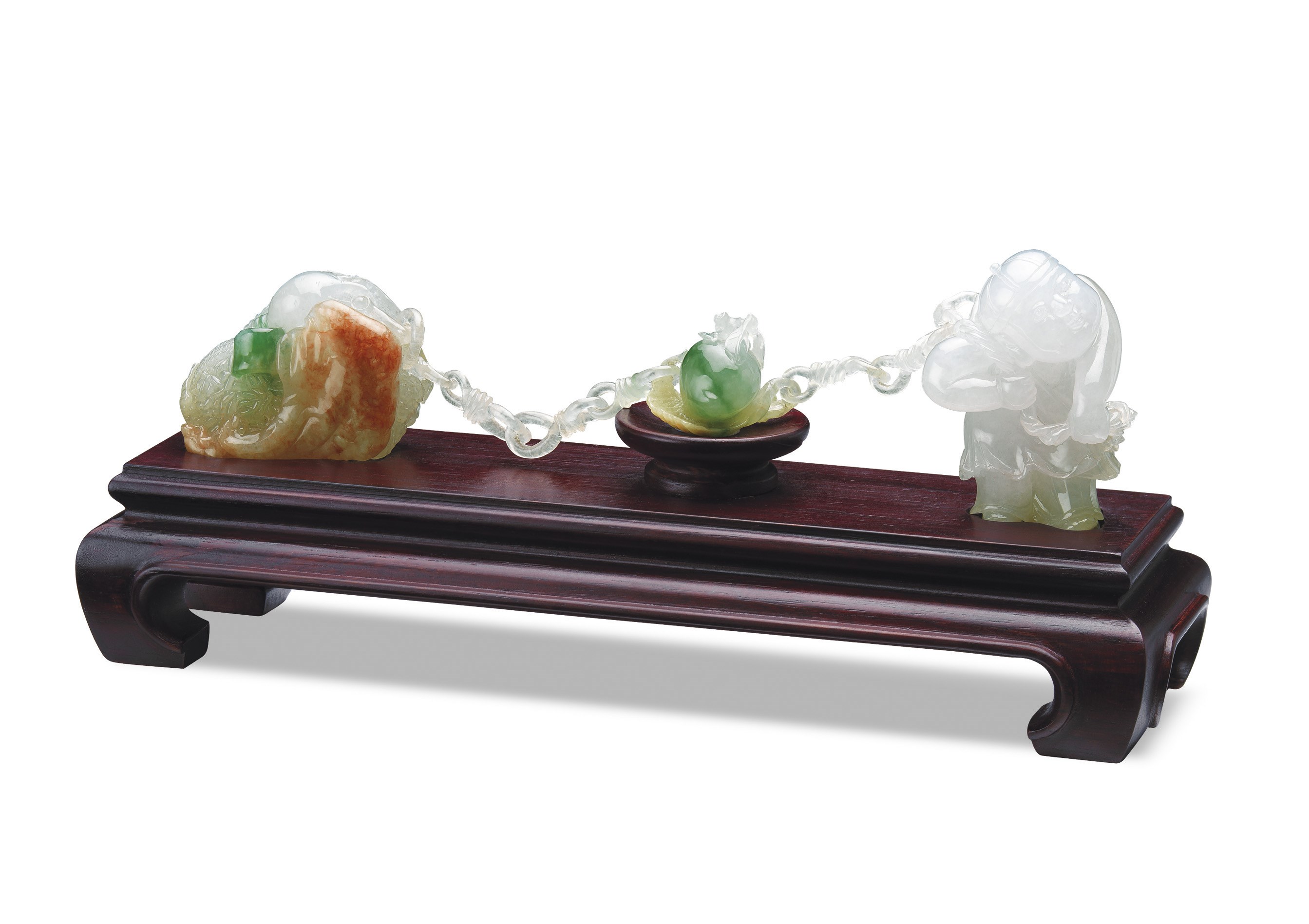 A JADEITE CARVING