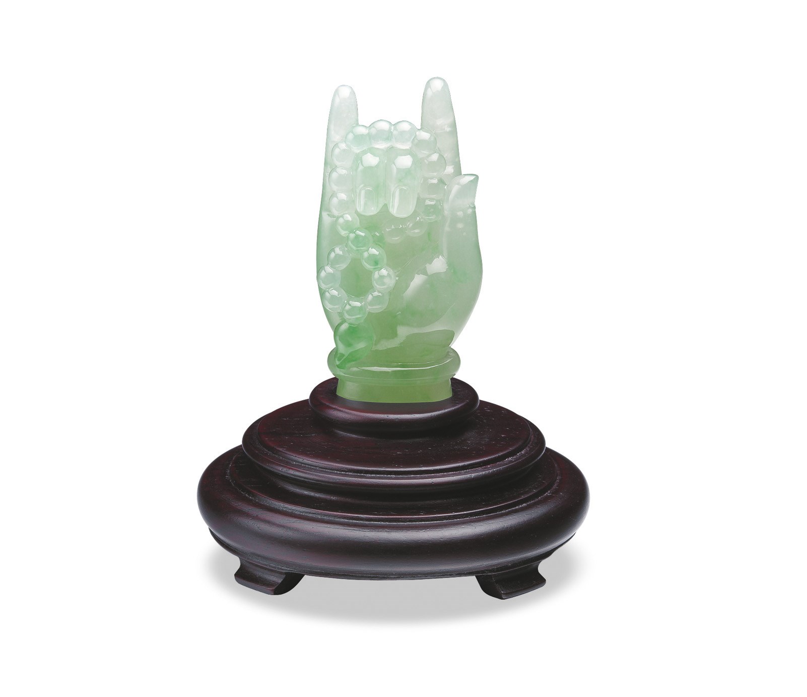 A JADEITE CARVING