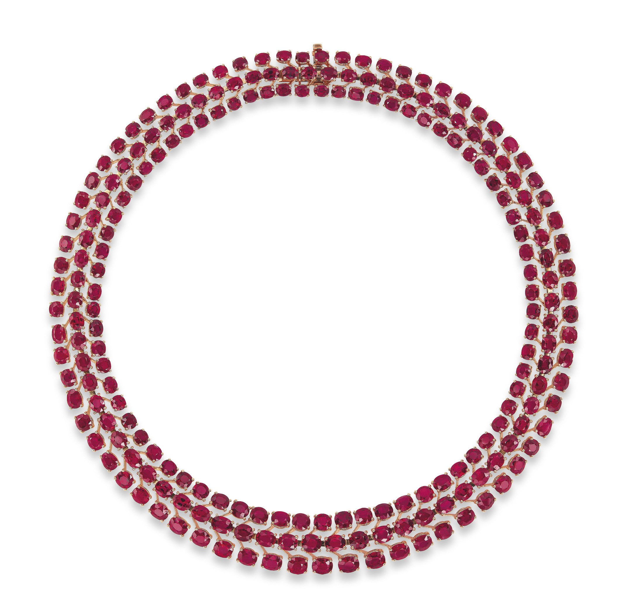 A RUBY NECKLACE
