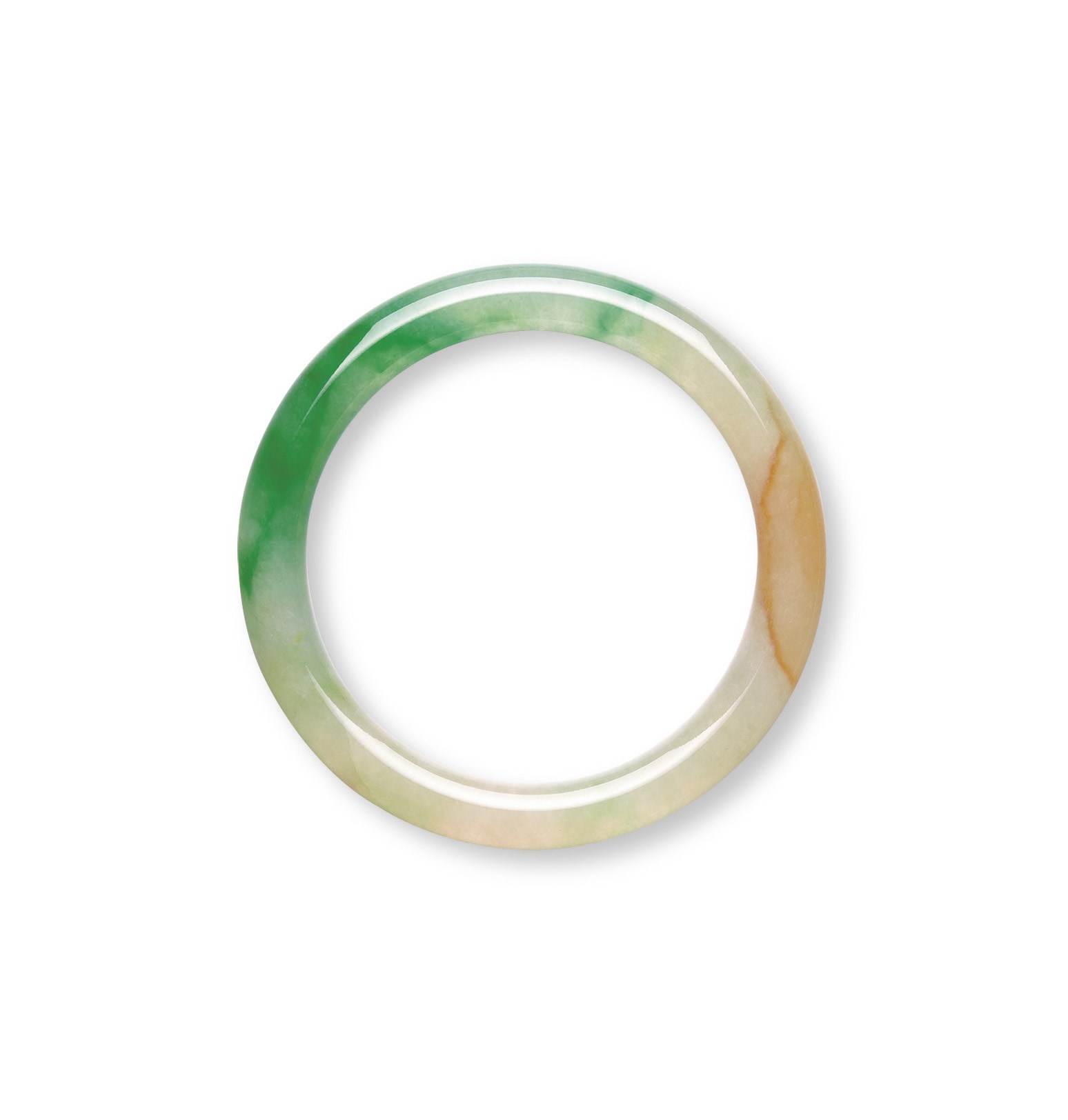 A JADEITE BANGLE