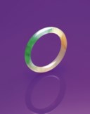 A JADEITE BANGLE