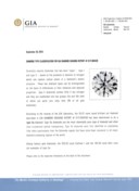 AN UNMOUNTED DIAMOND