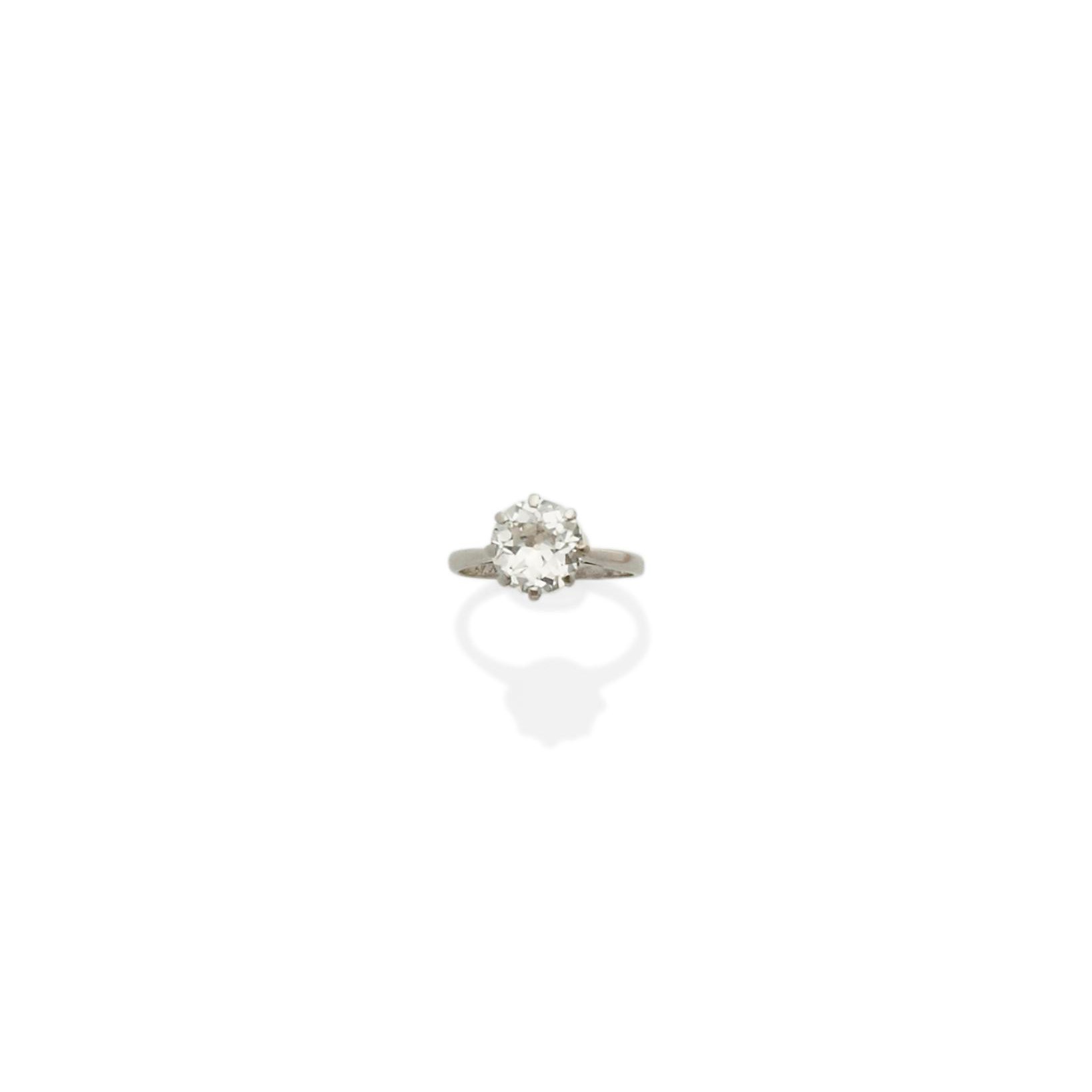 BAGUE SOLITAIRE DIAMANT