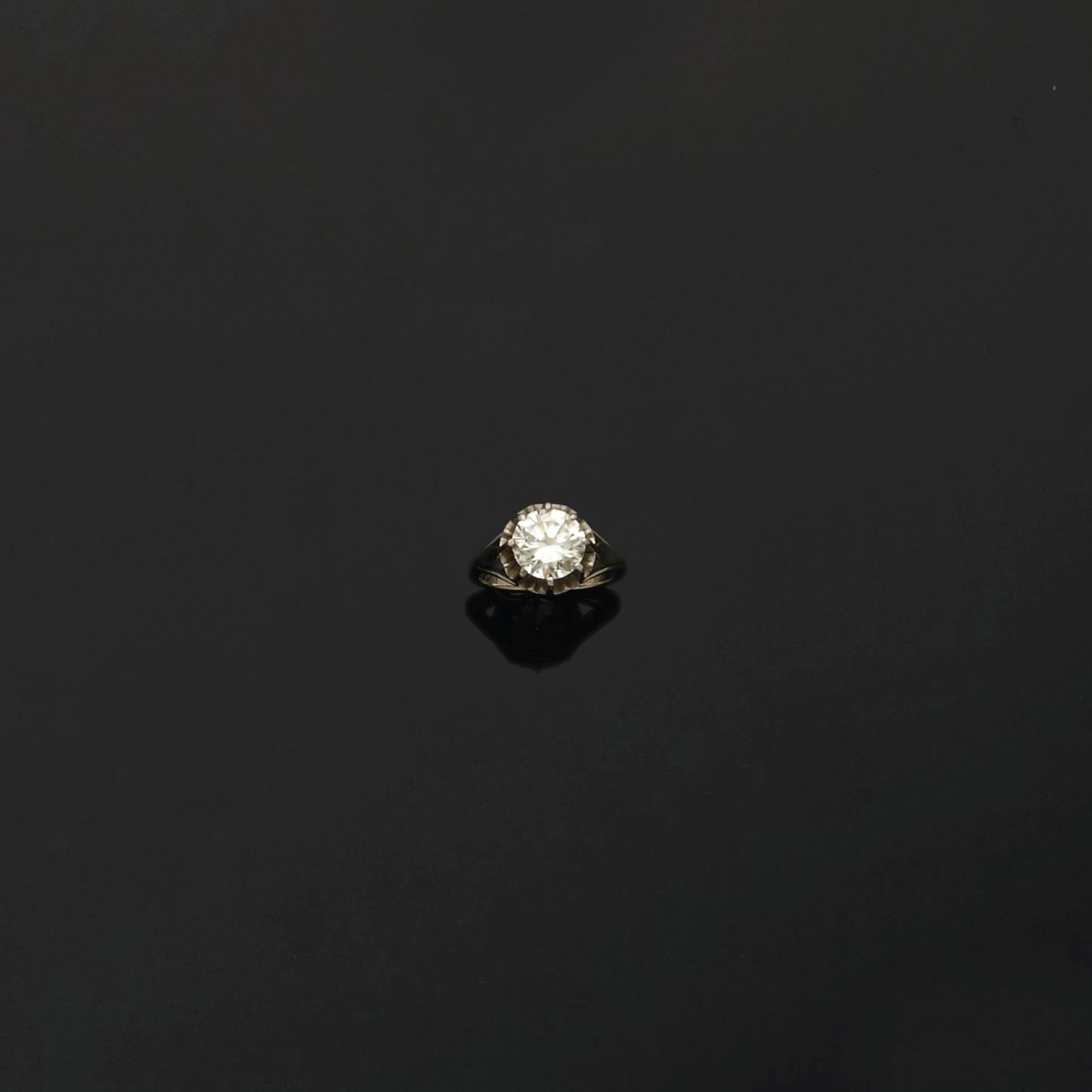 BAGUE SOLITAIRE DIAMANT