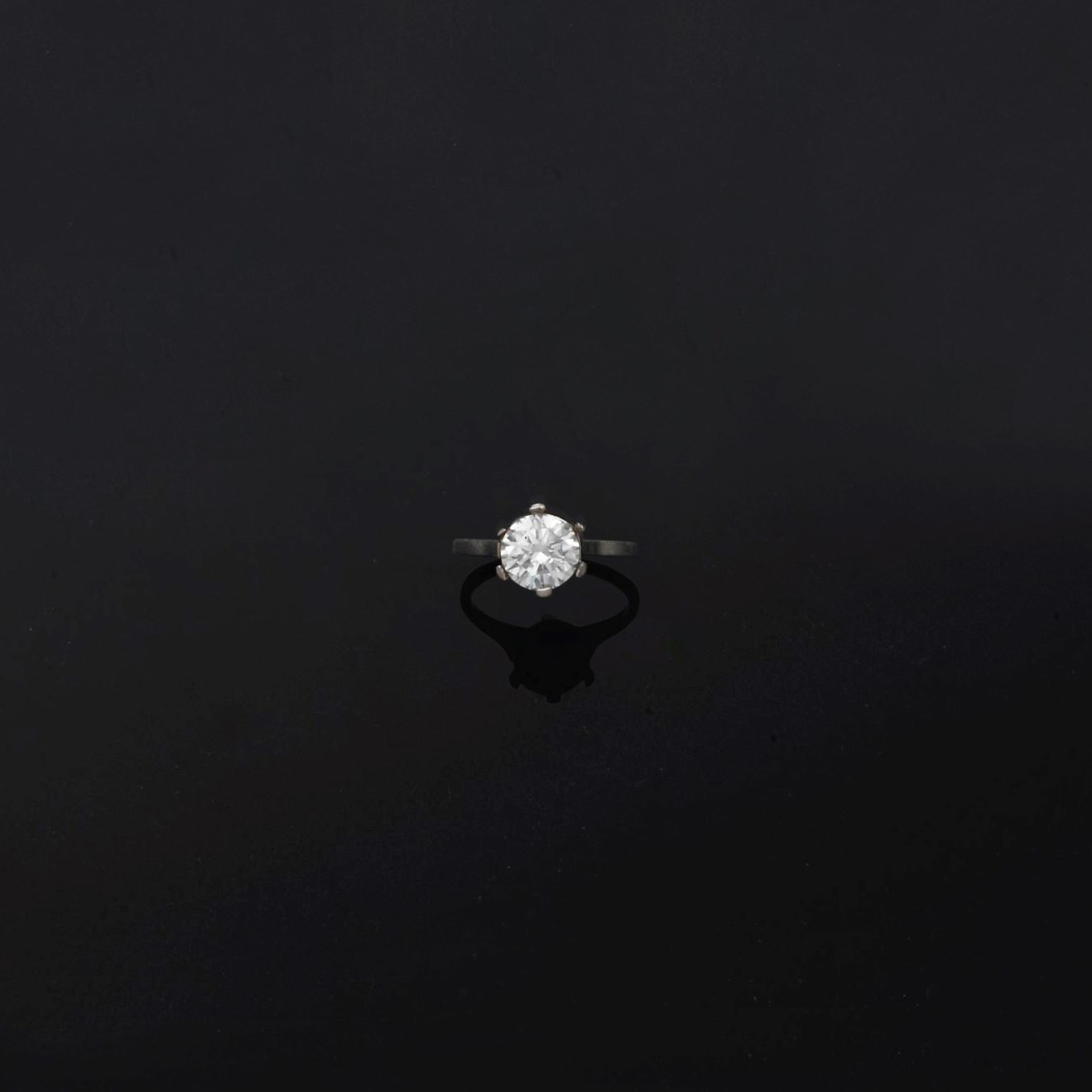 BAGUE SOLITAIRE DIAMANT