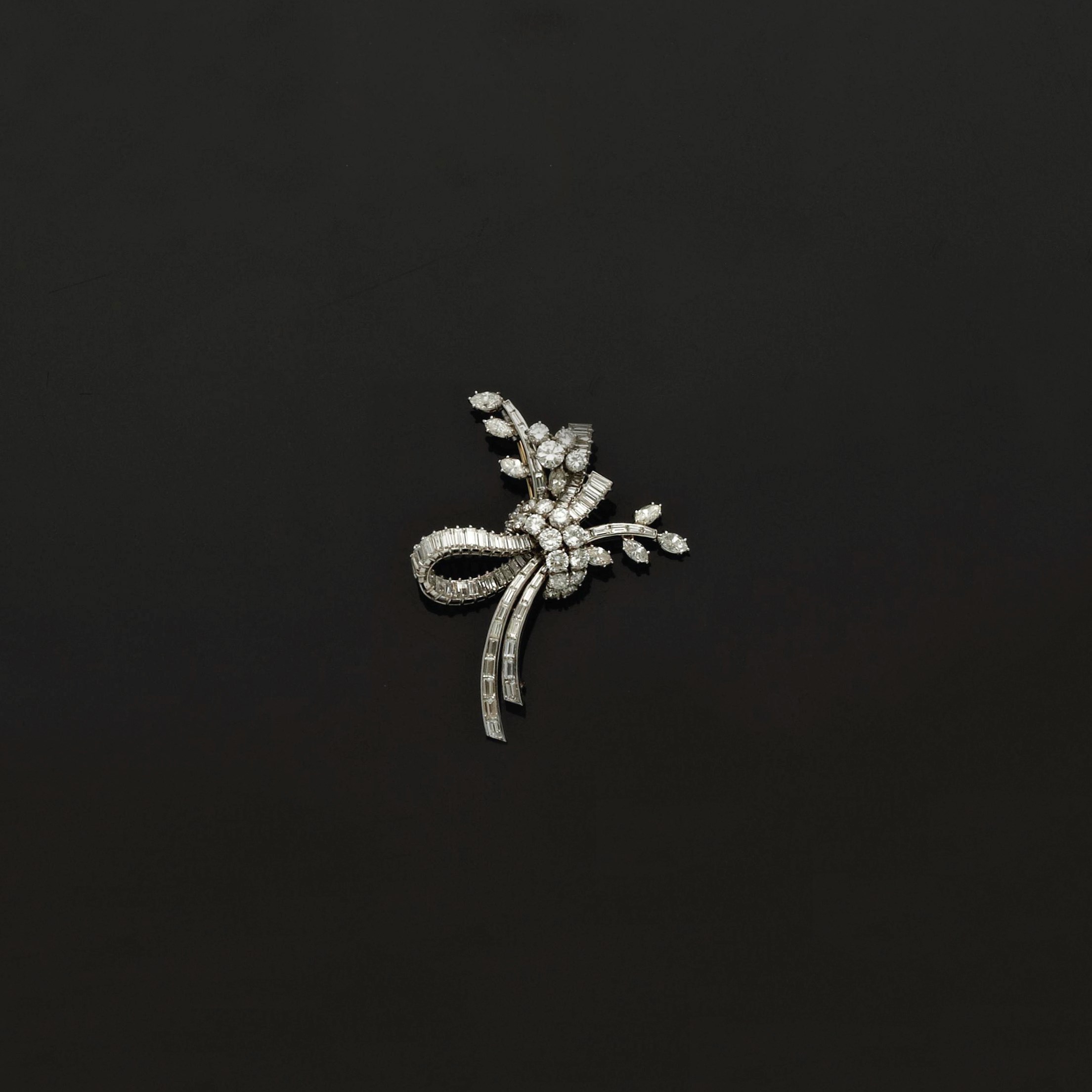 BROCHE DIAMANTS