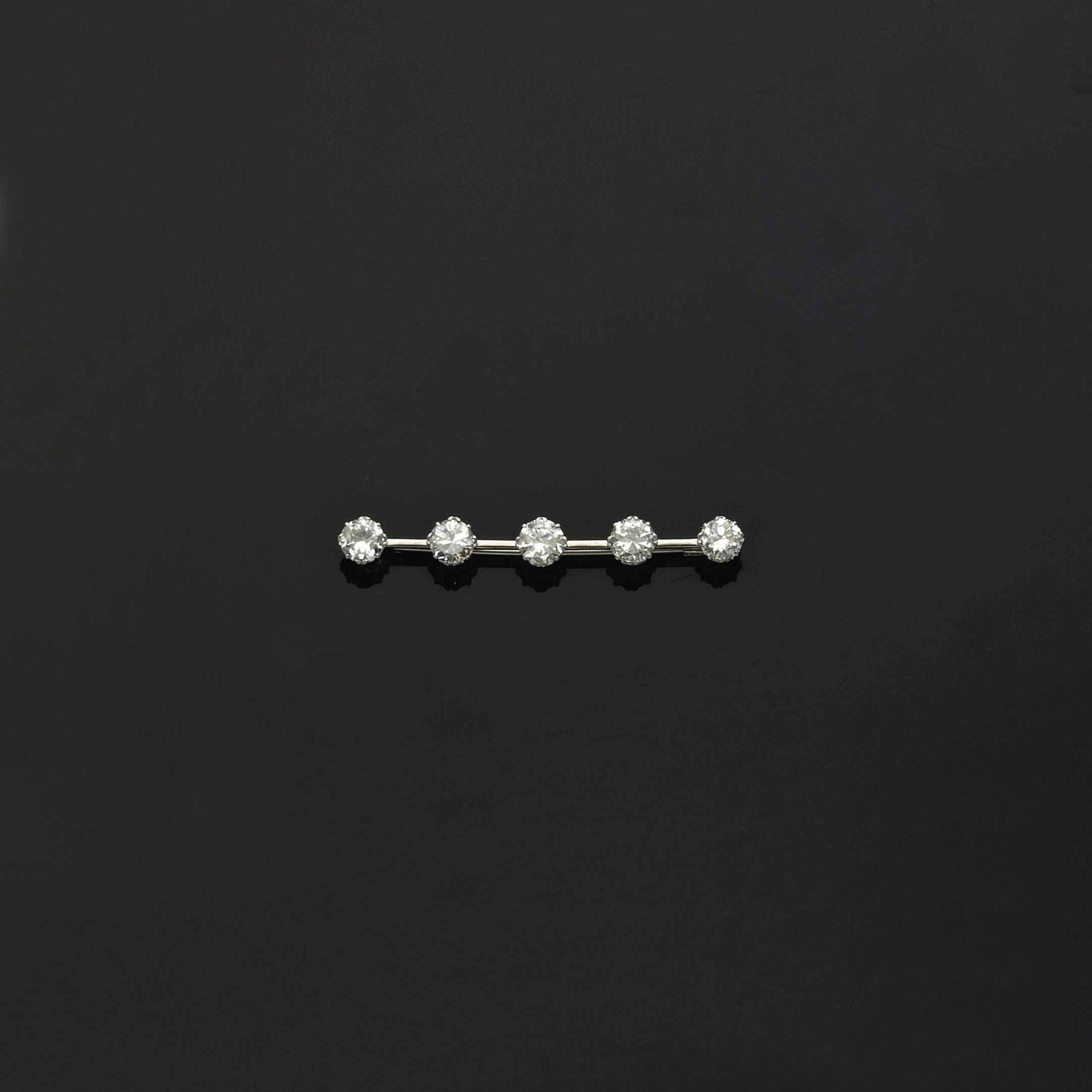 BROCHE DIAMANTS