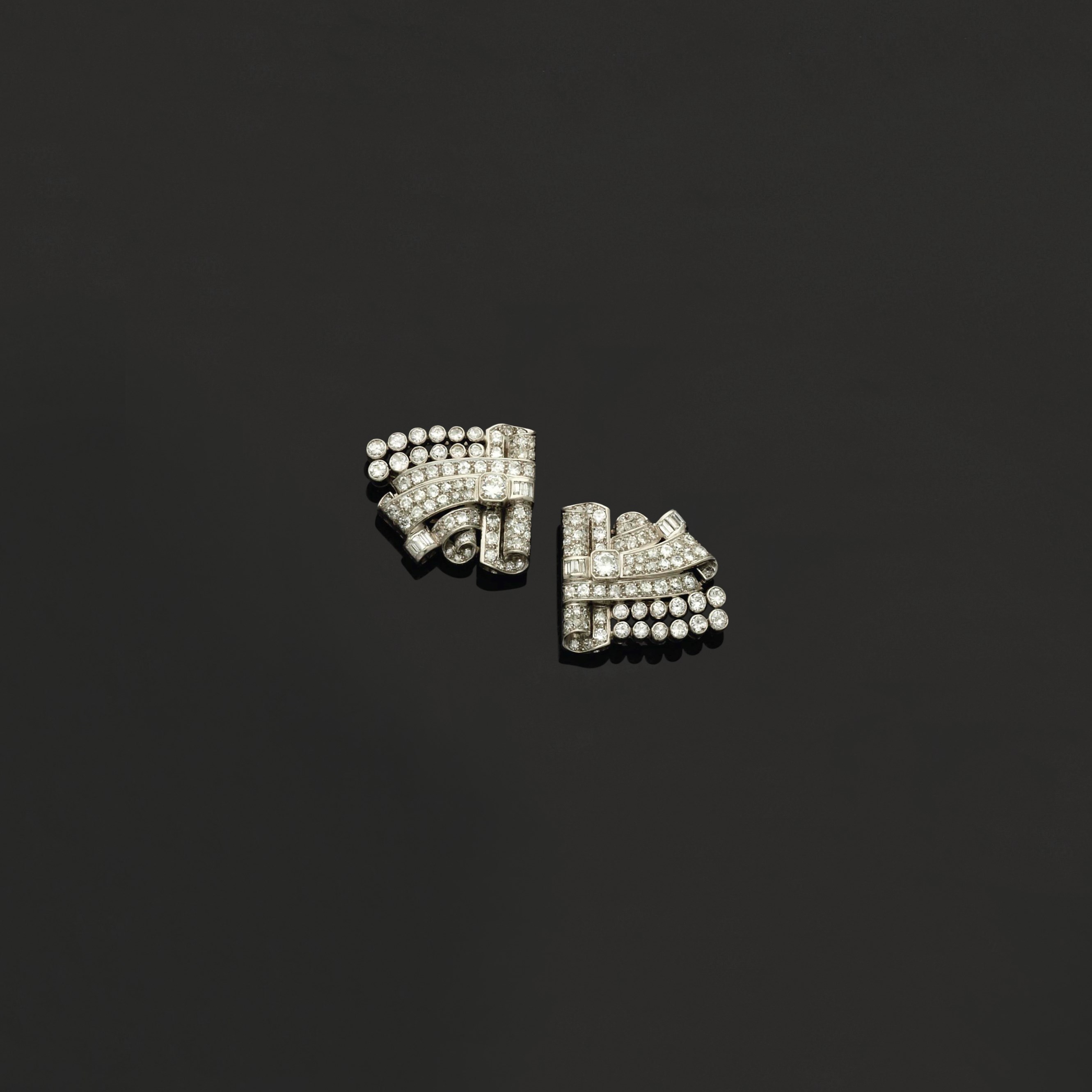 DOUBLE CLIPS DIAMANTS
