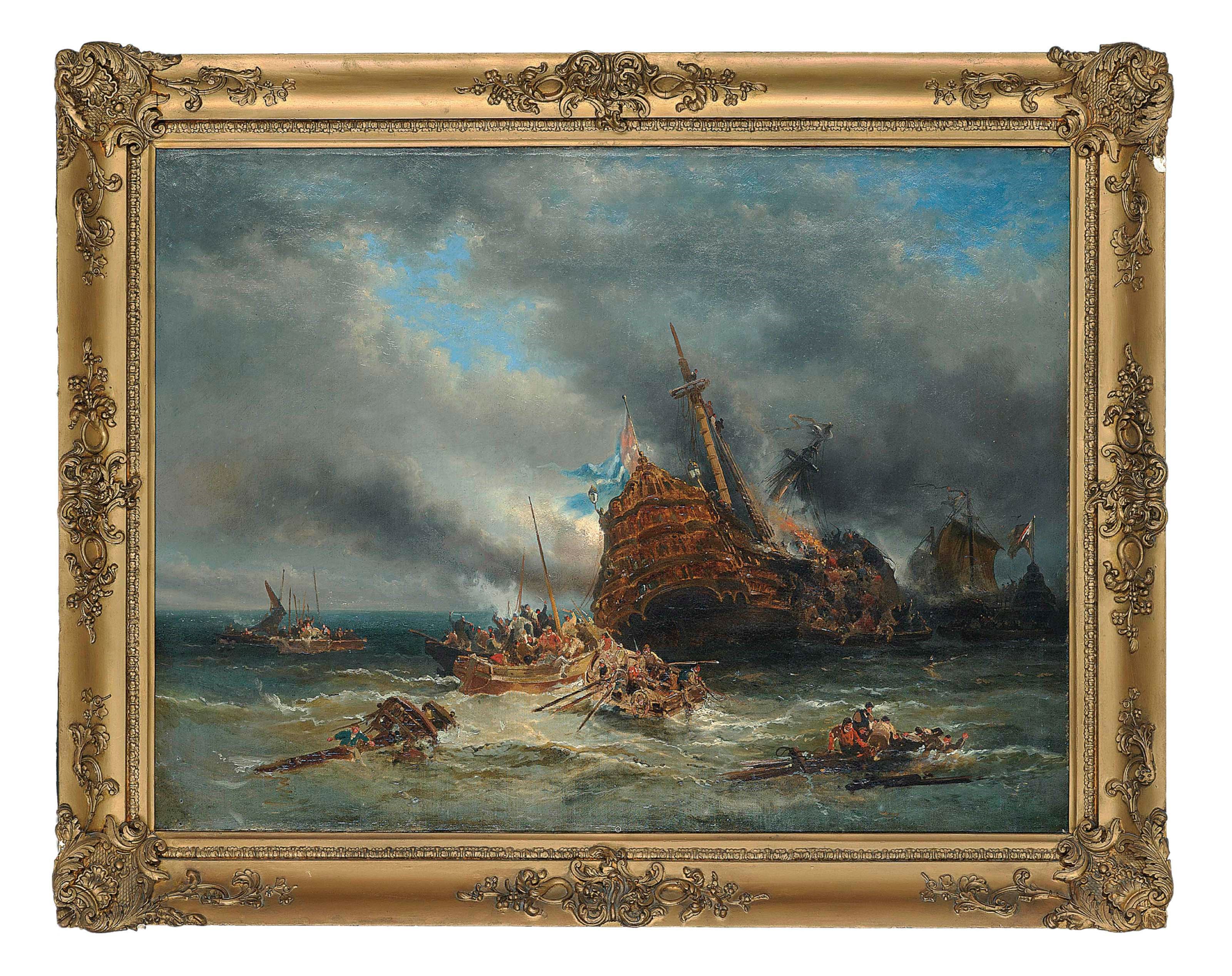 Follower of George Clarkson Stanfield (1828-1878)