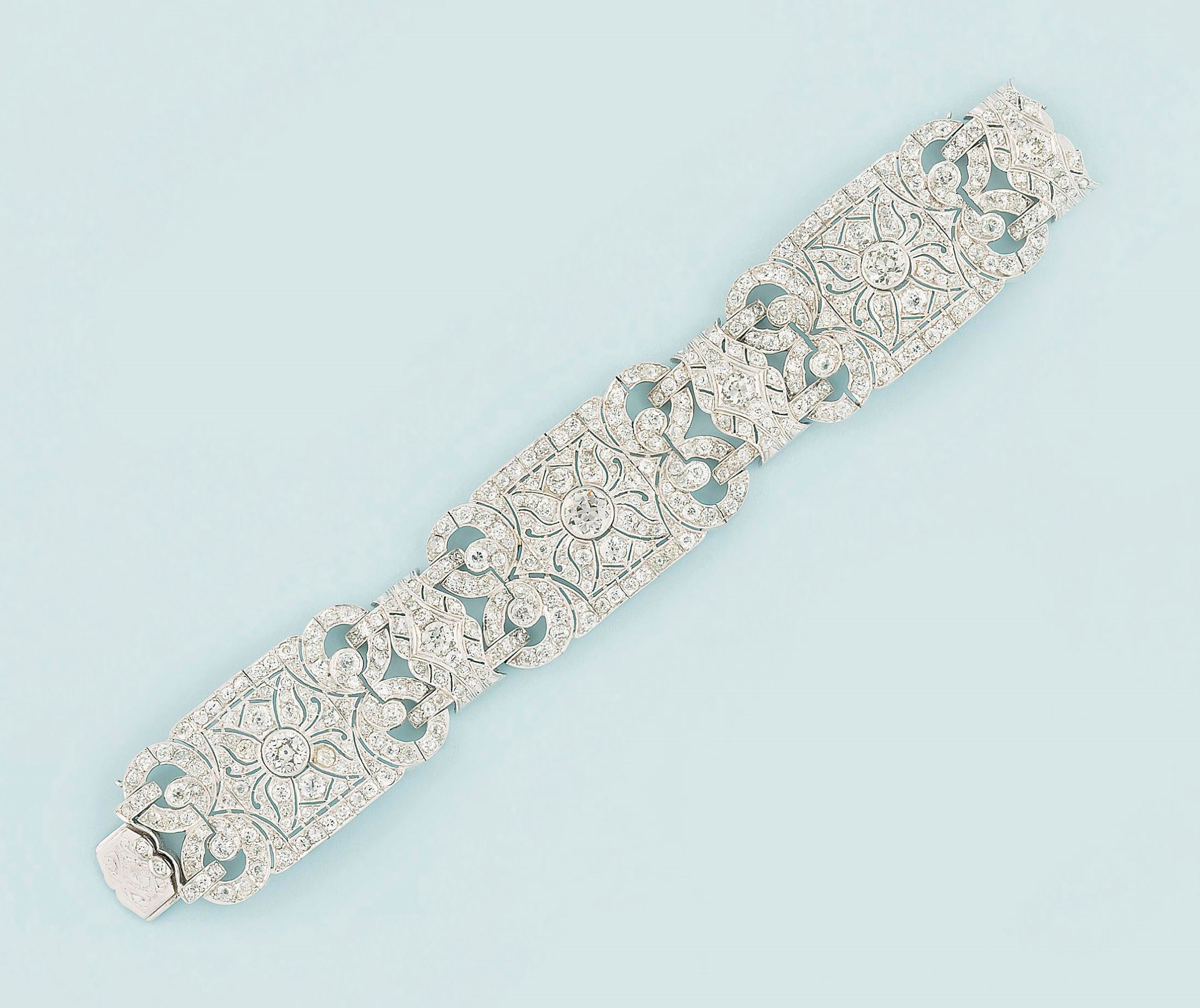 A diamond bracelet