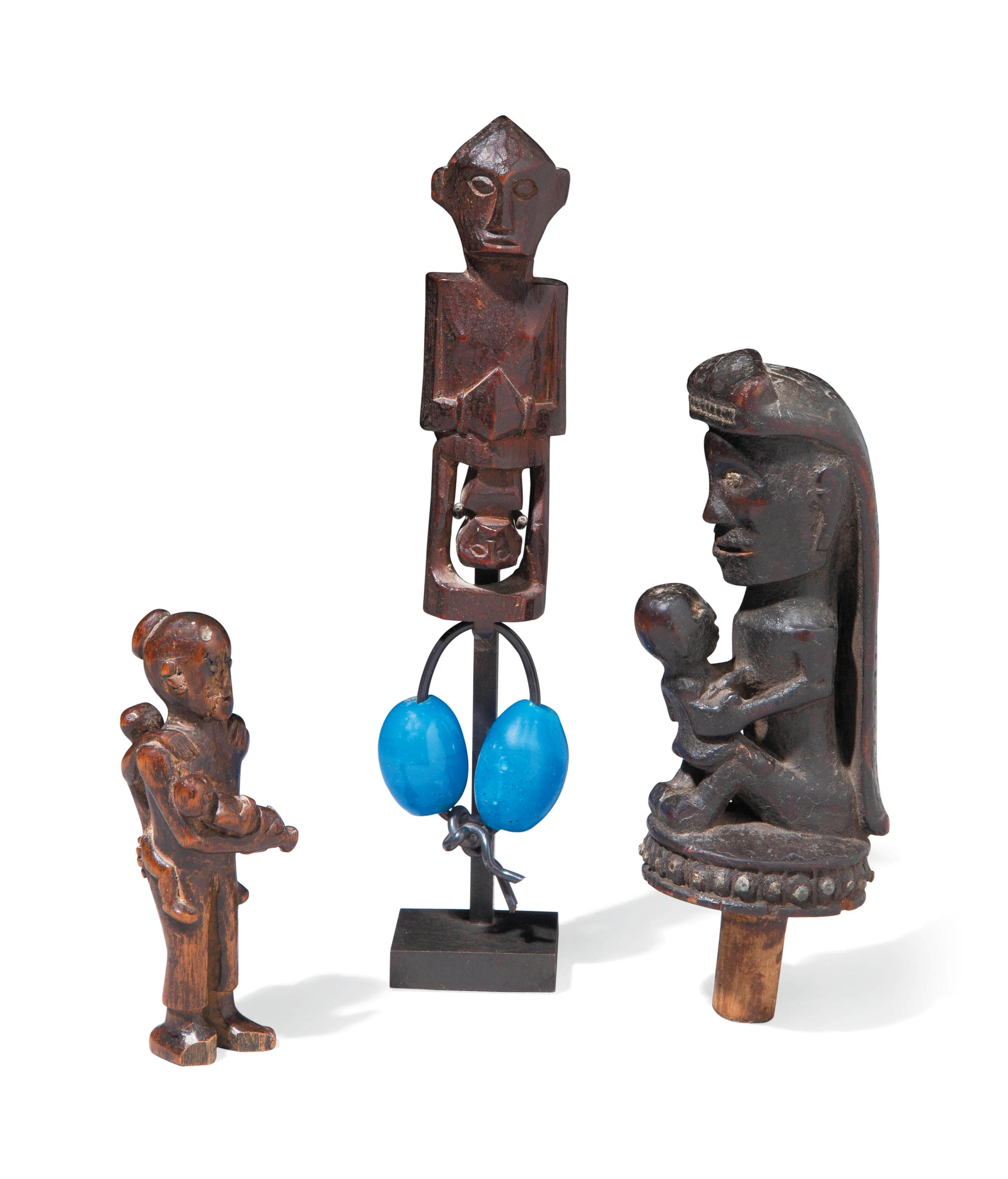 TROIS STATUETTES