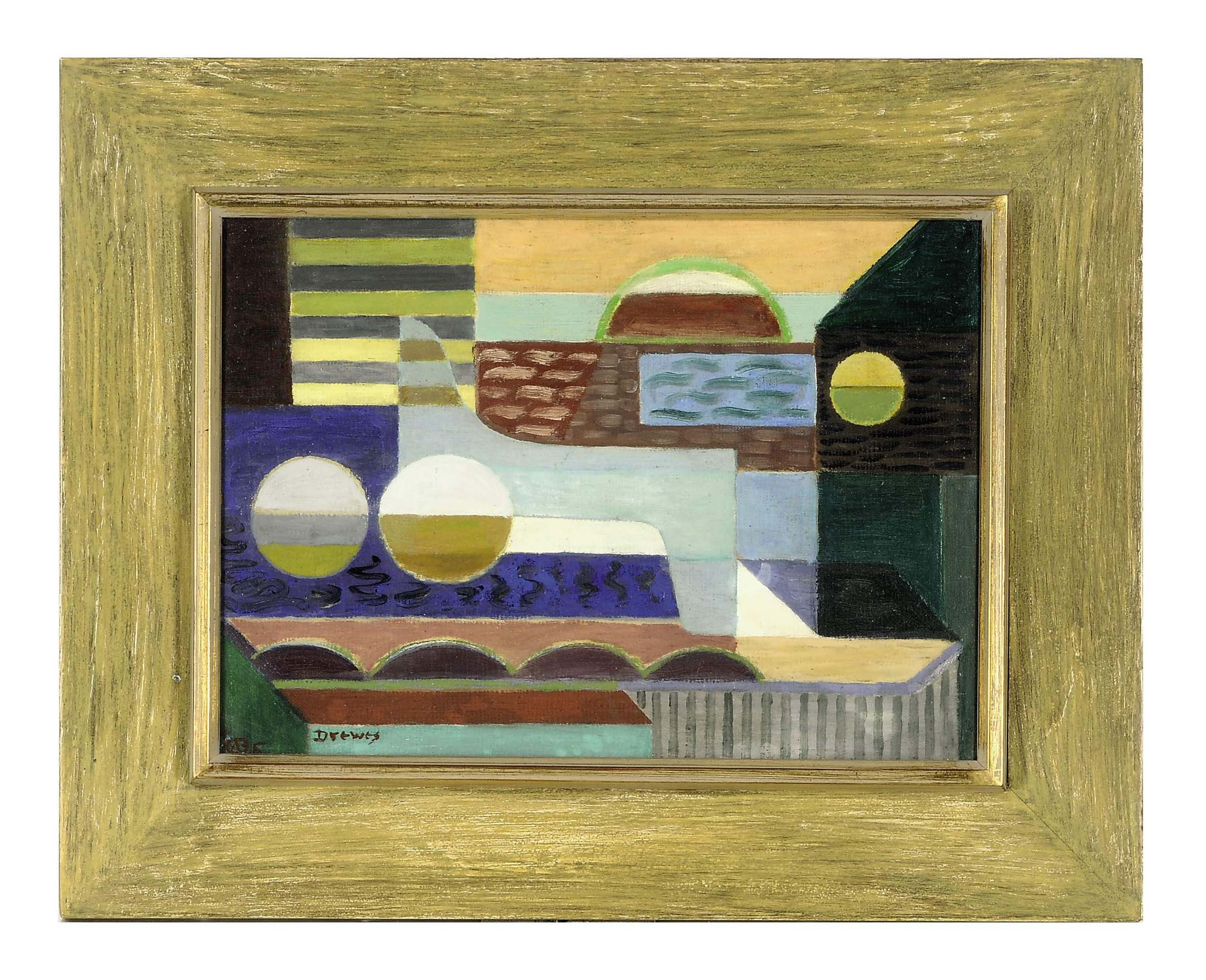 Werner Drewes (AMERICAN/GERMAN, 1899-1985)