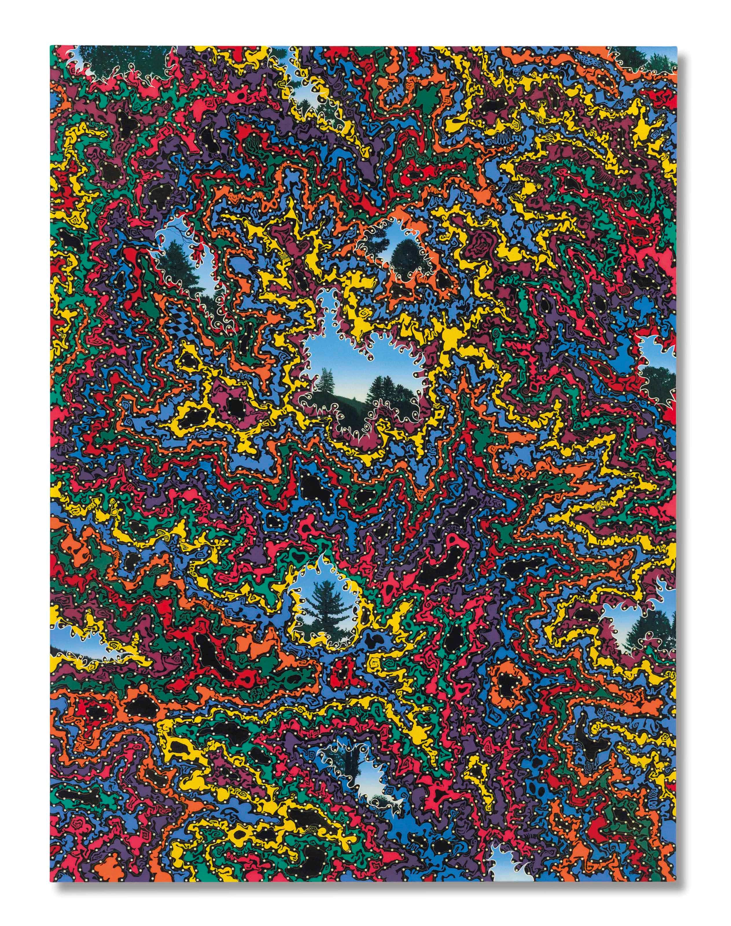 Fred Tomaselli (b. 1956)