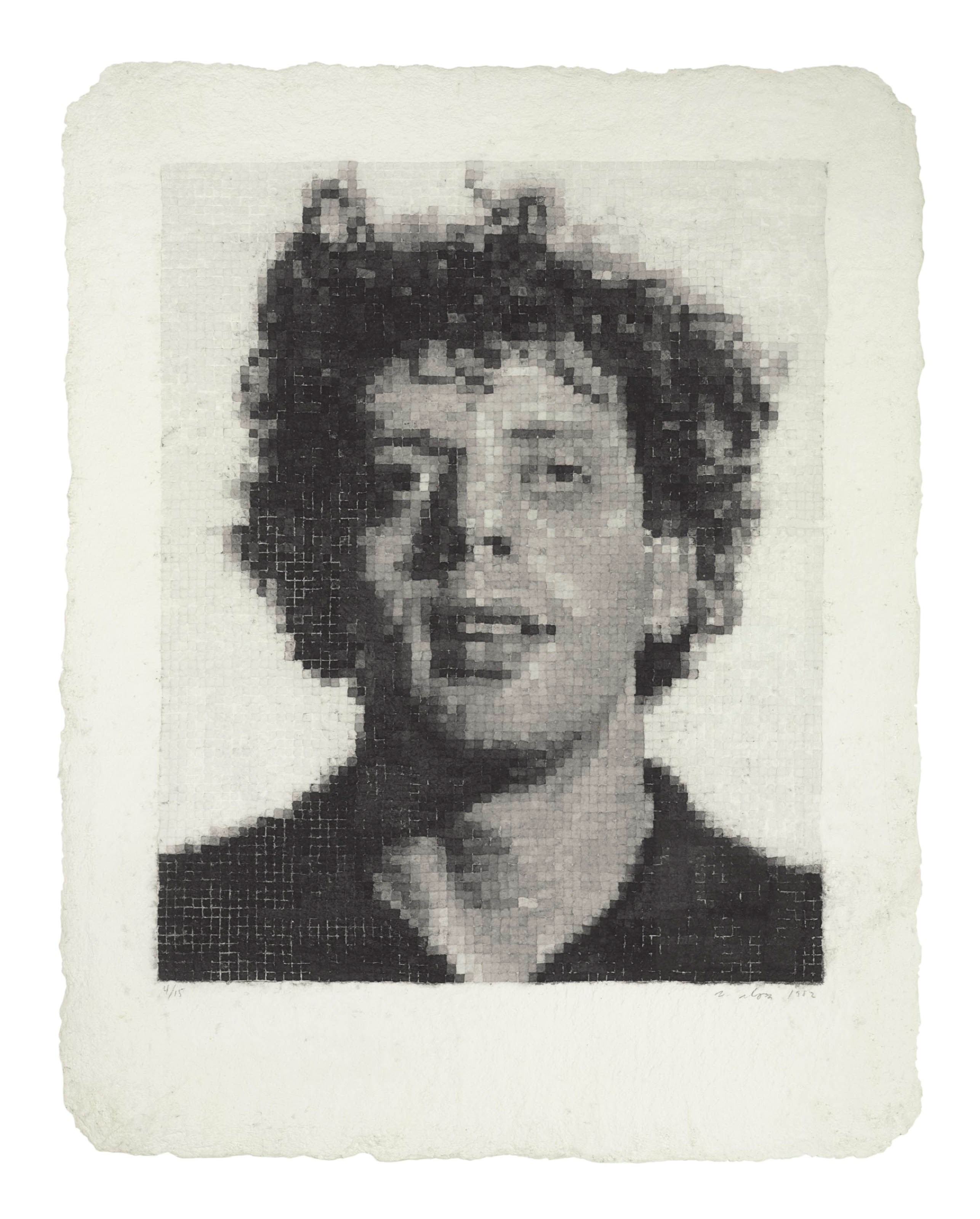 CHUCK CLOSE (B. 1940)