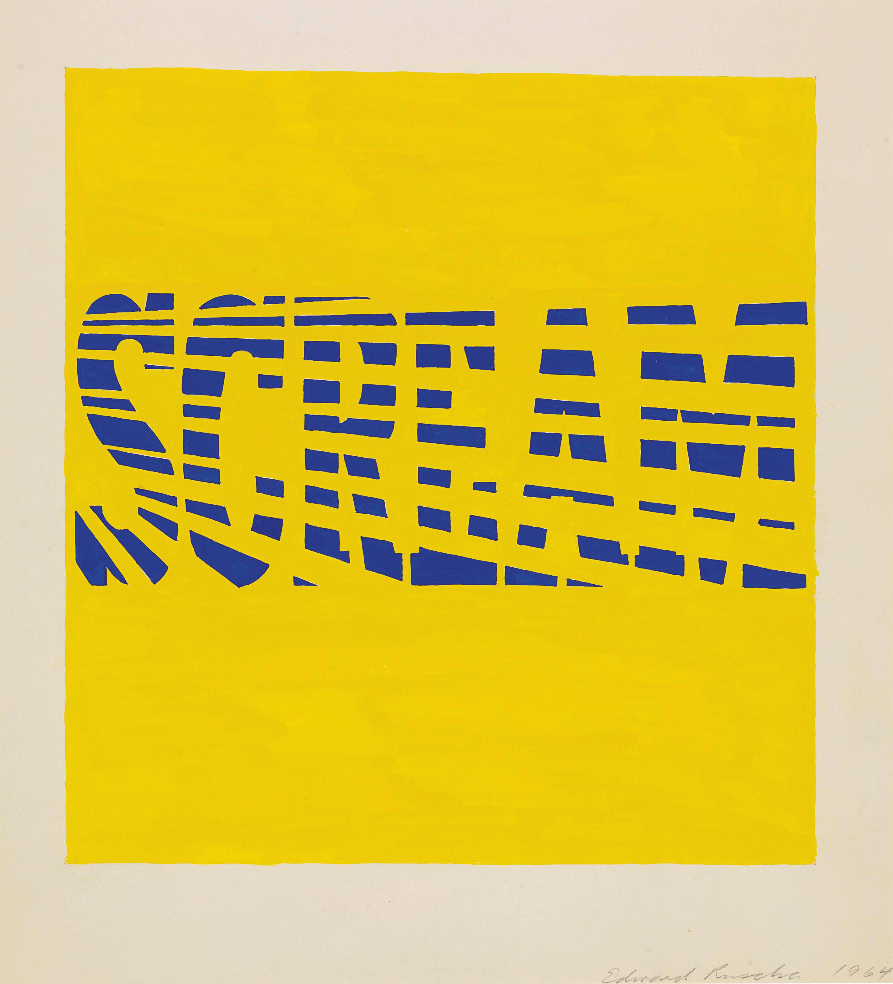 Edward Ruscha (b. 1937)