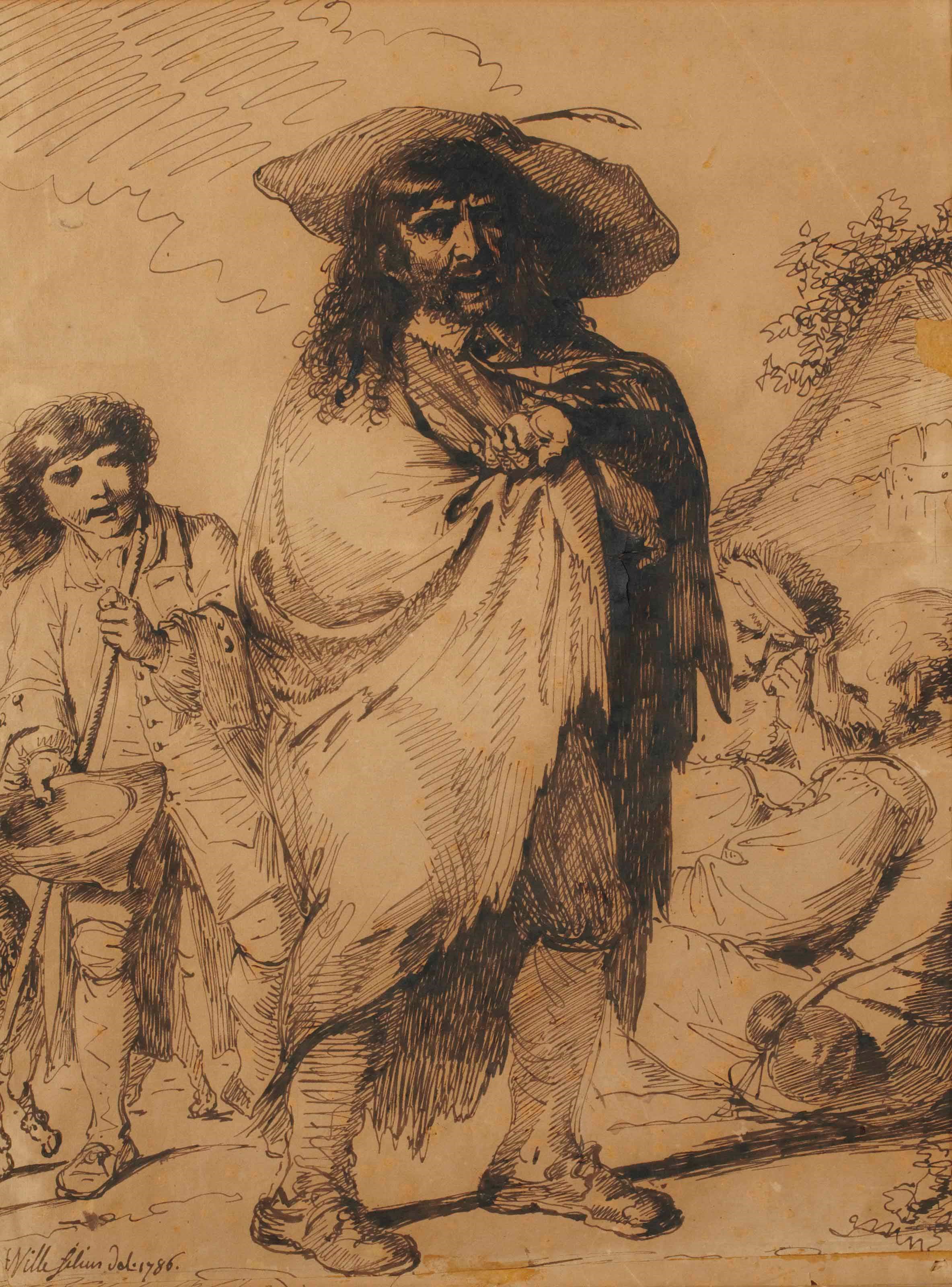 PIERRE-ALEXANDRE WILLE
(PARIS 1748-APRES 1821)