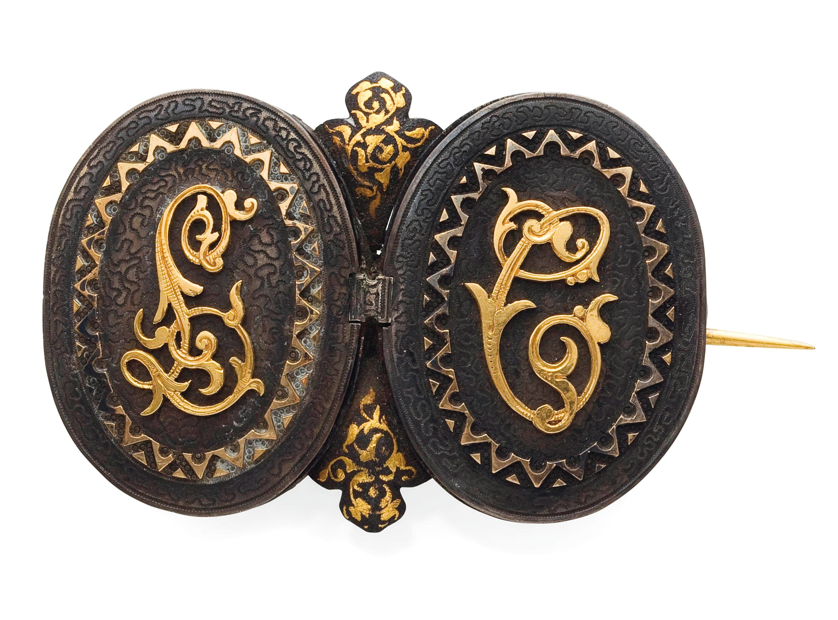BROCHE MEDAILLONS