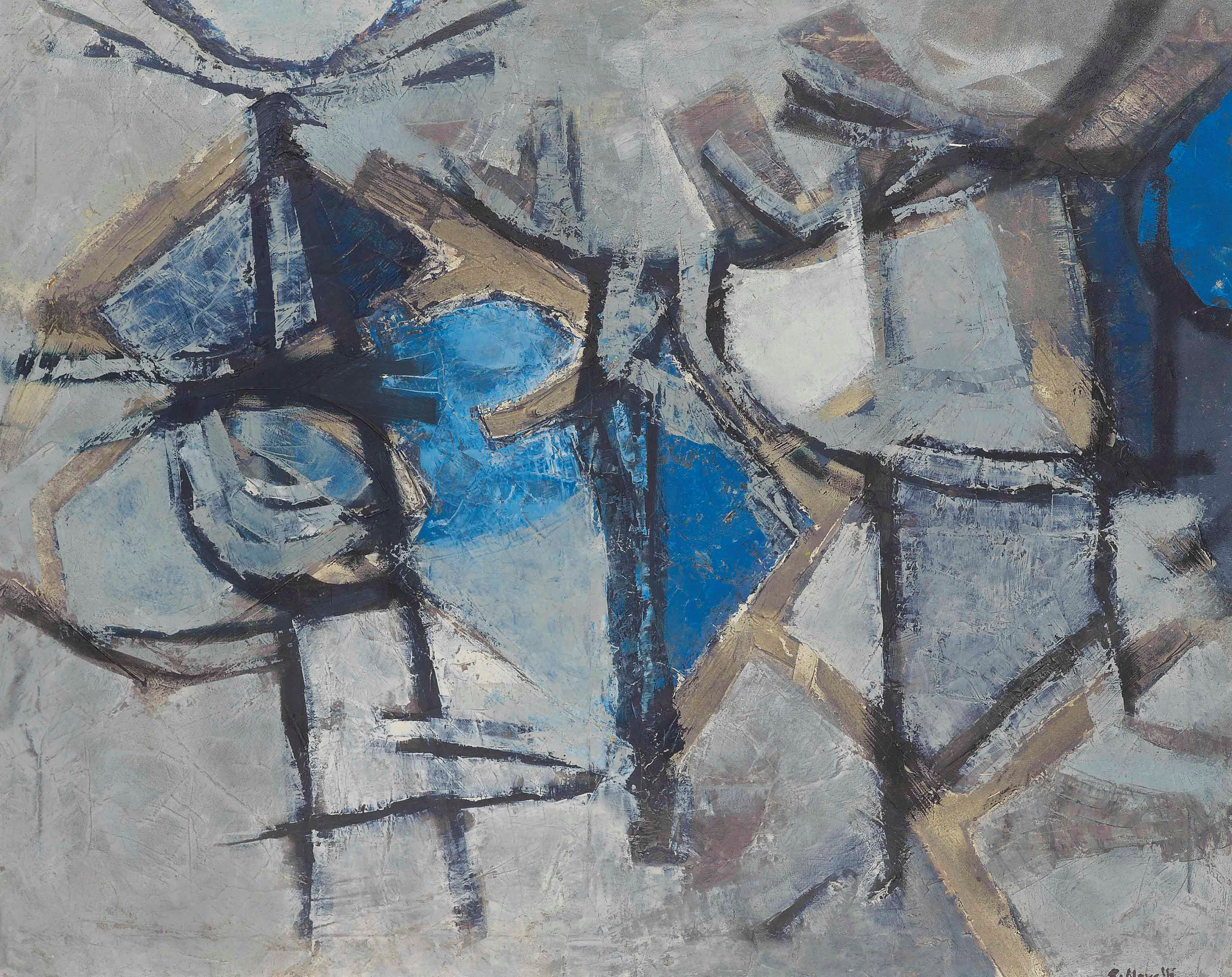 Gastone Novelli (1925-1968)