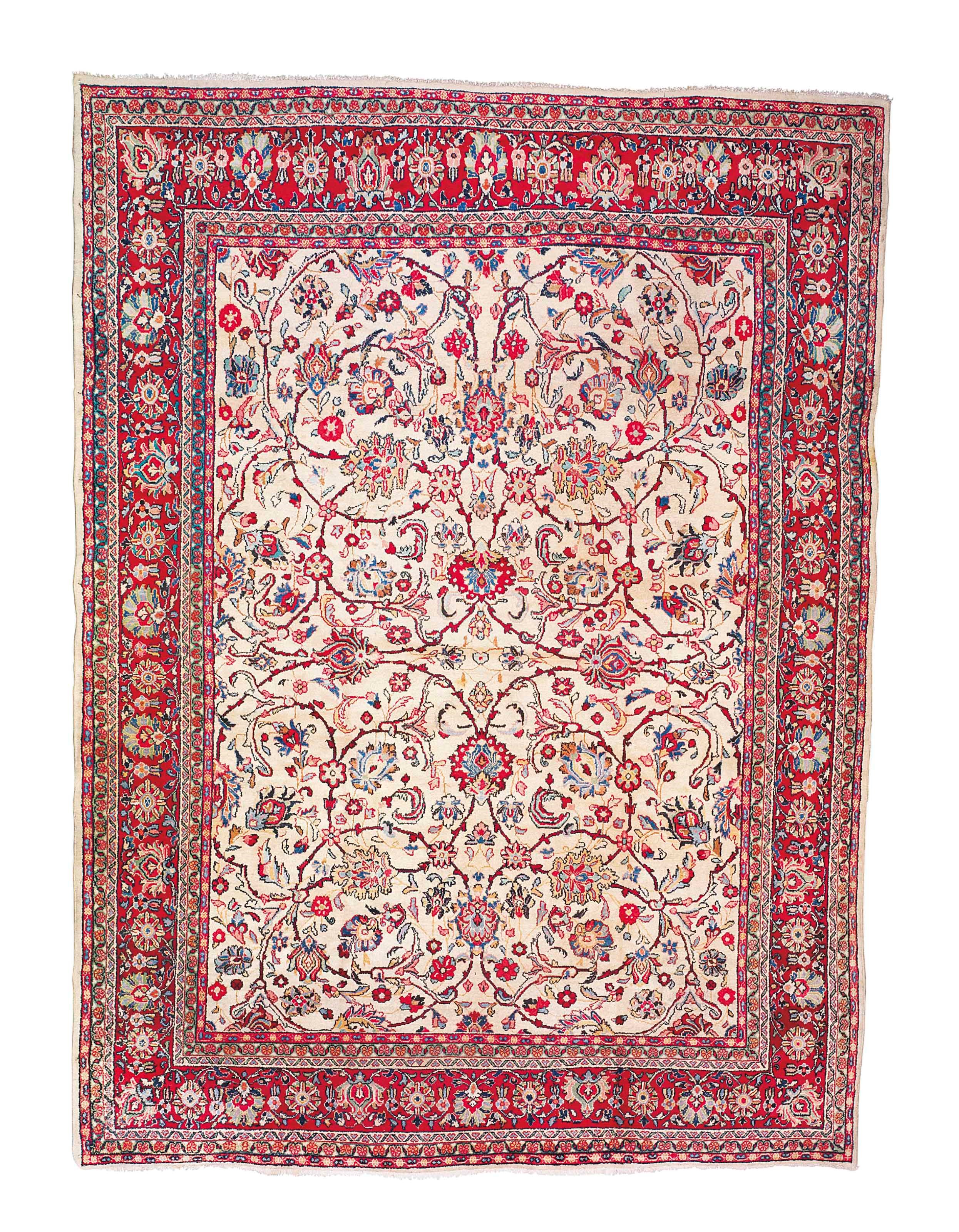 A Sarouk-Mahal carpet