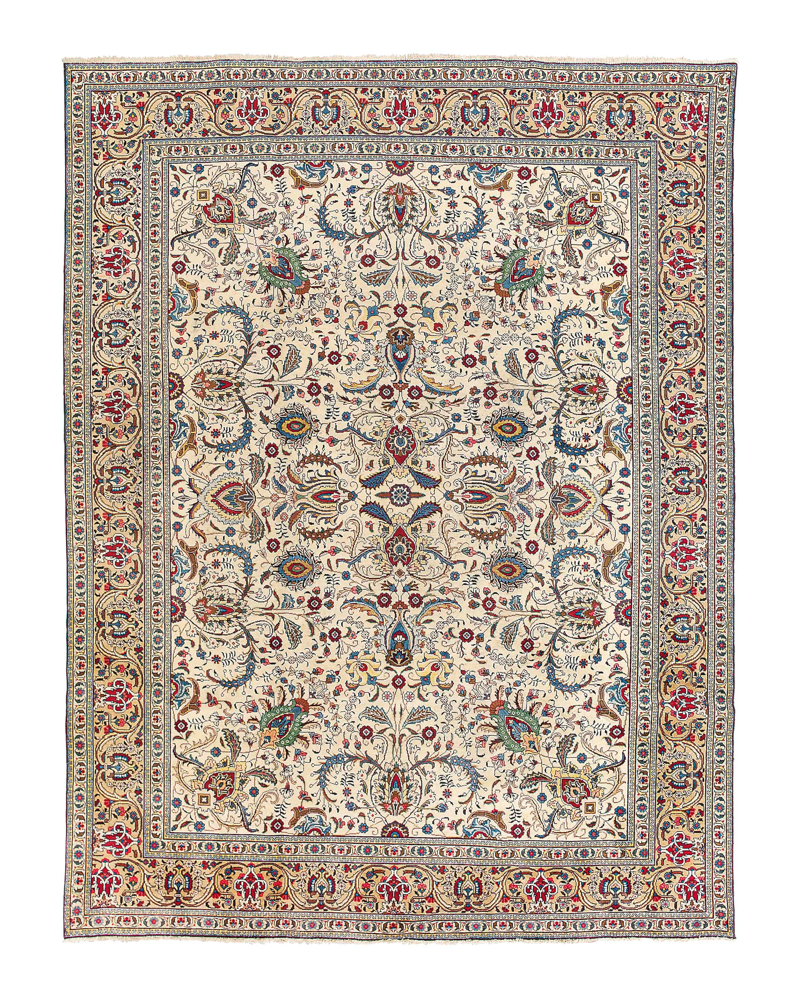 A Tabriz carpet