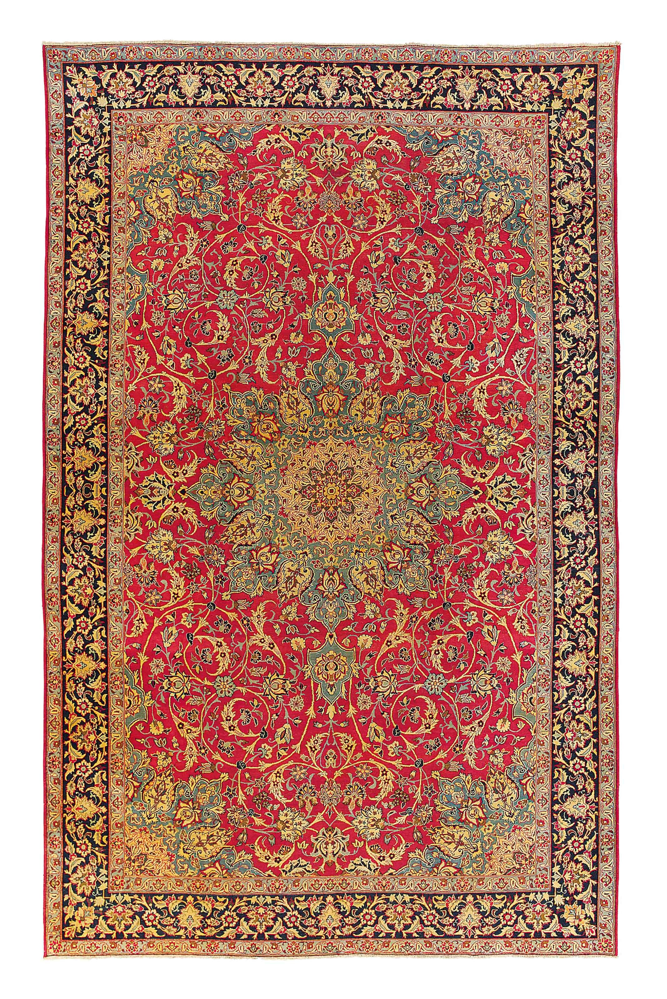 An Isfahan carpet