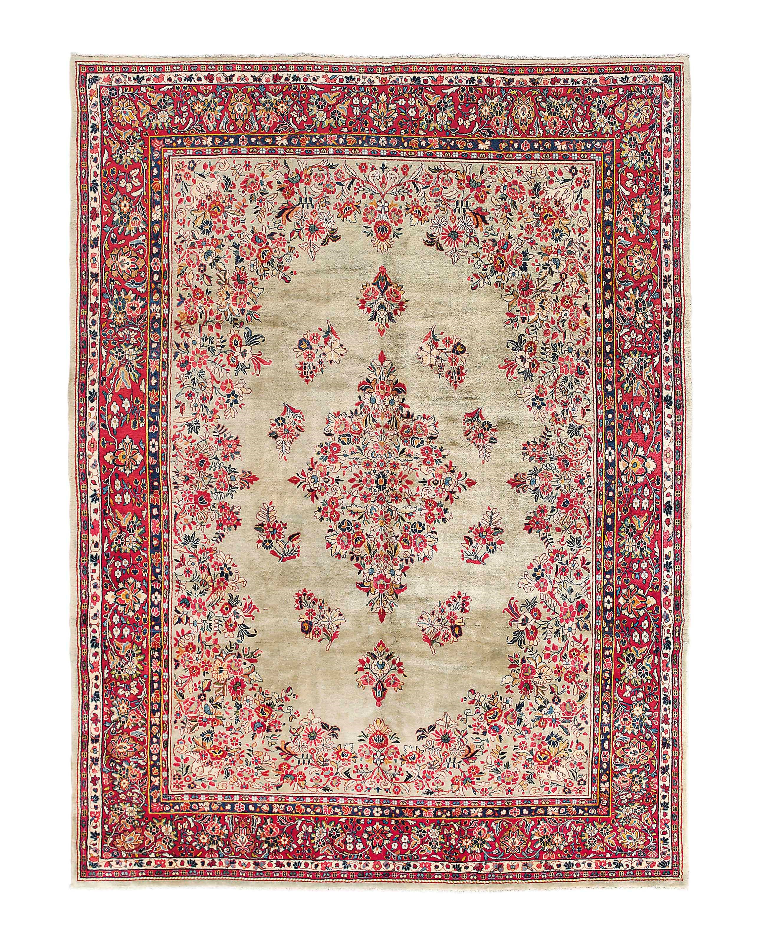 A fine Sarouk carpet
