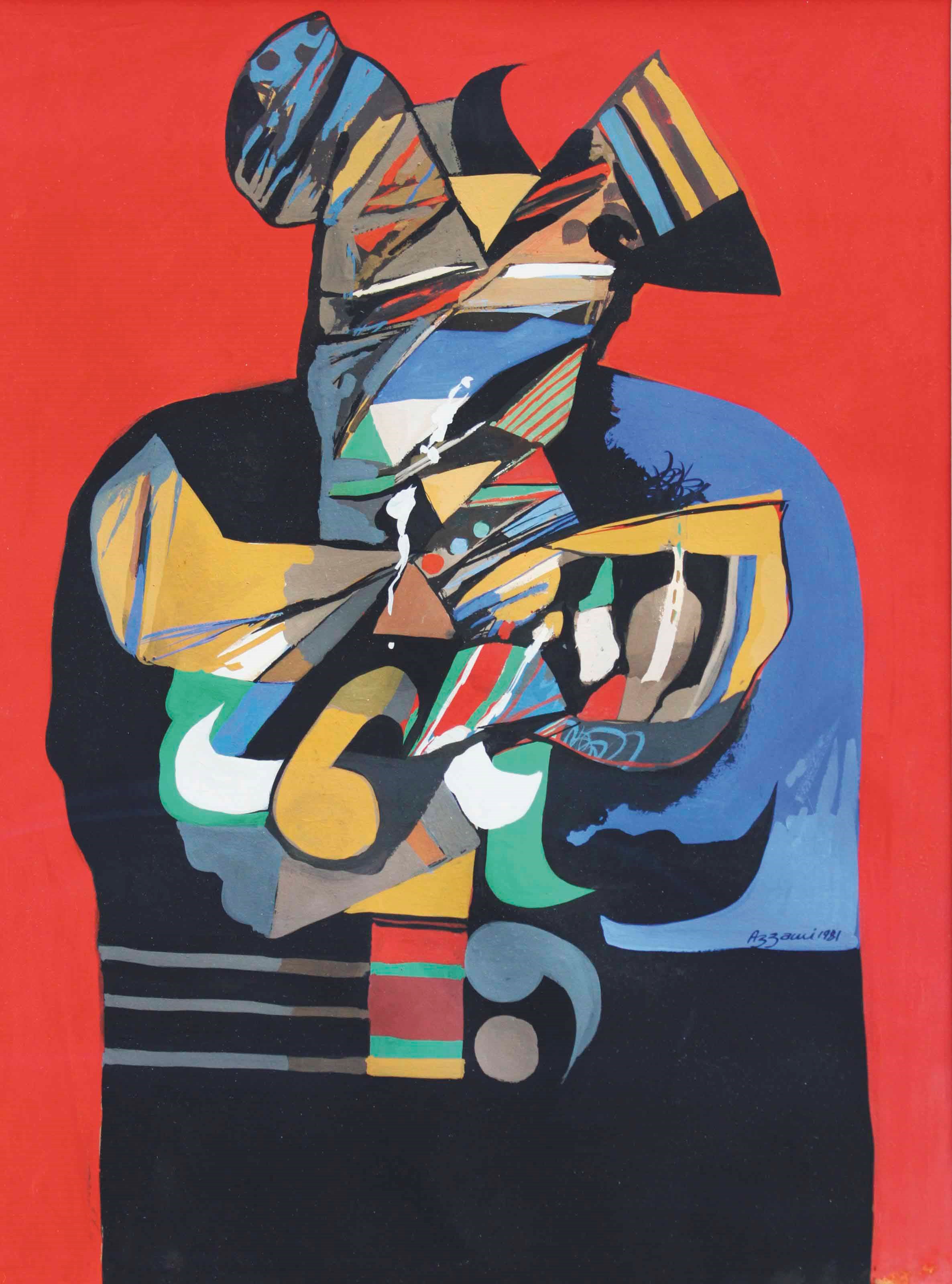 Dia Al-Azzawi (Iraqi, b. 1939)