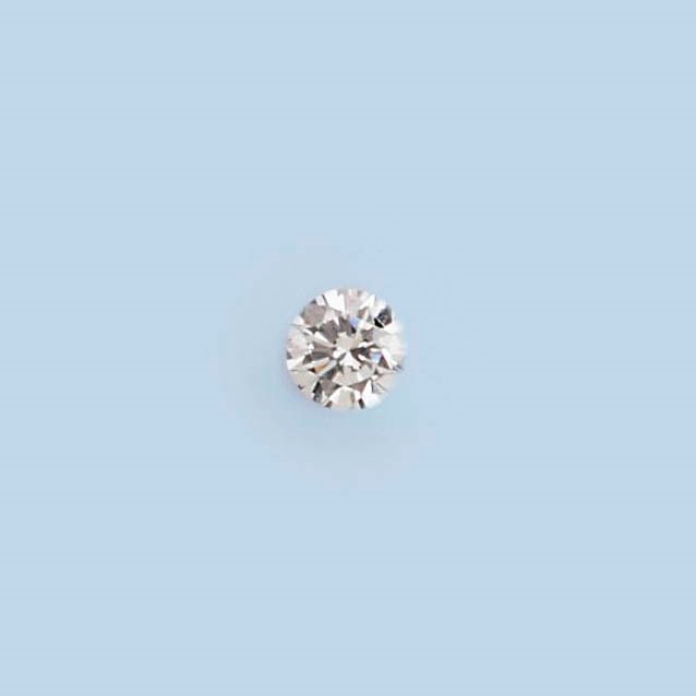 AN UNMOUNTED DIAMOND