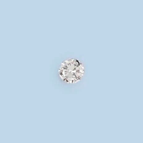 AN UNMOUNTED DIAMOND