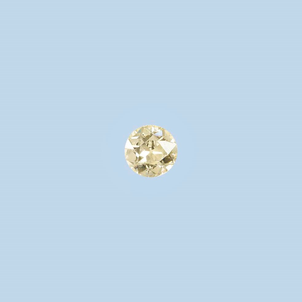 AN UNMOUNTED DIAMOND